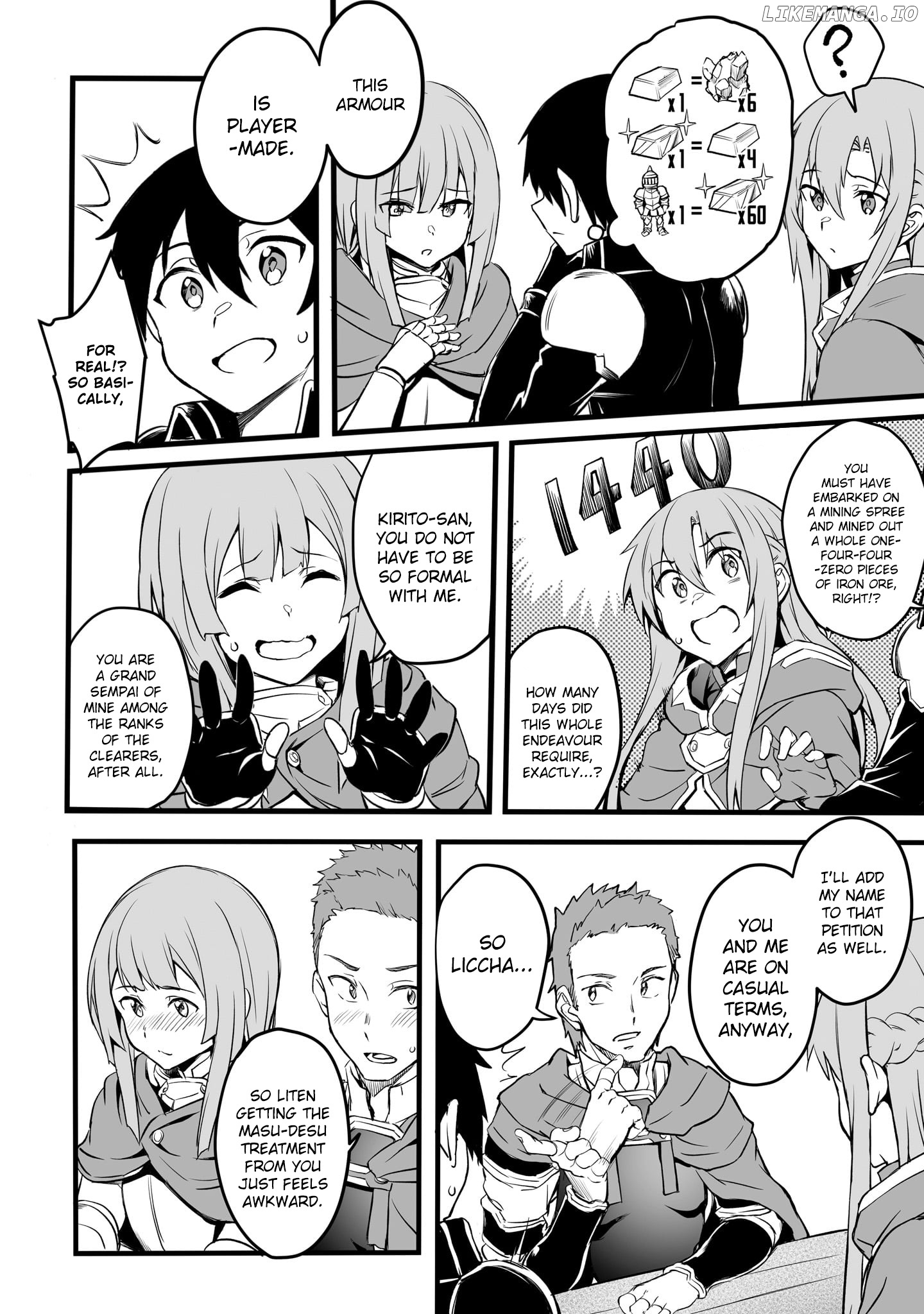 Sword Art Online: Progressive - Kuraki Yuuyami No Scherzo chapter 8 - page 6