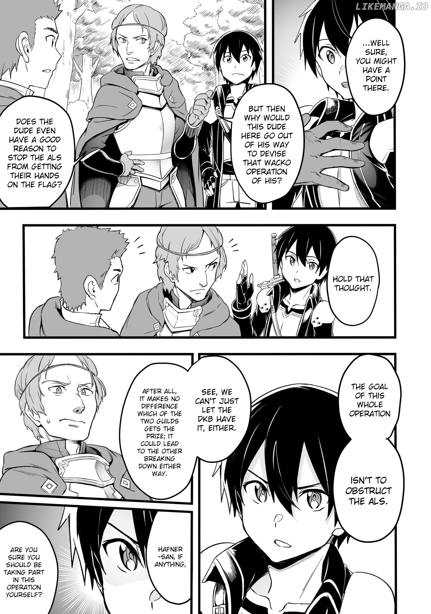 Sword Art Online: Progressive - Kuraki Yuuyami No Scherzo chapter 11 - page 3