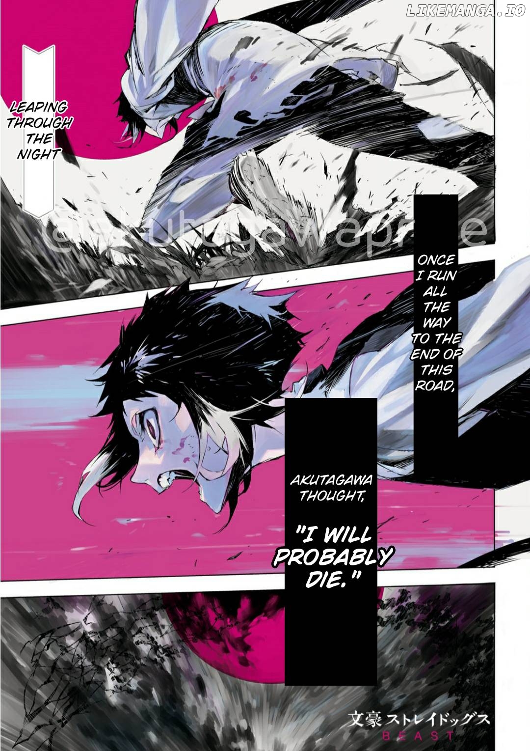 Bungou Stray Dogs Beast chapter 1 - page 1