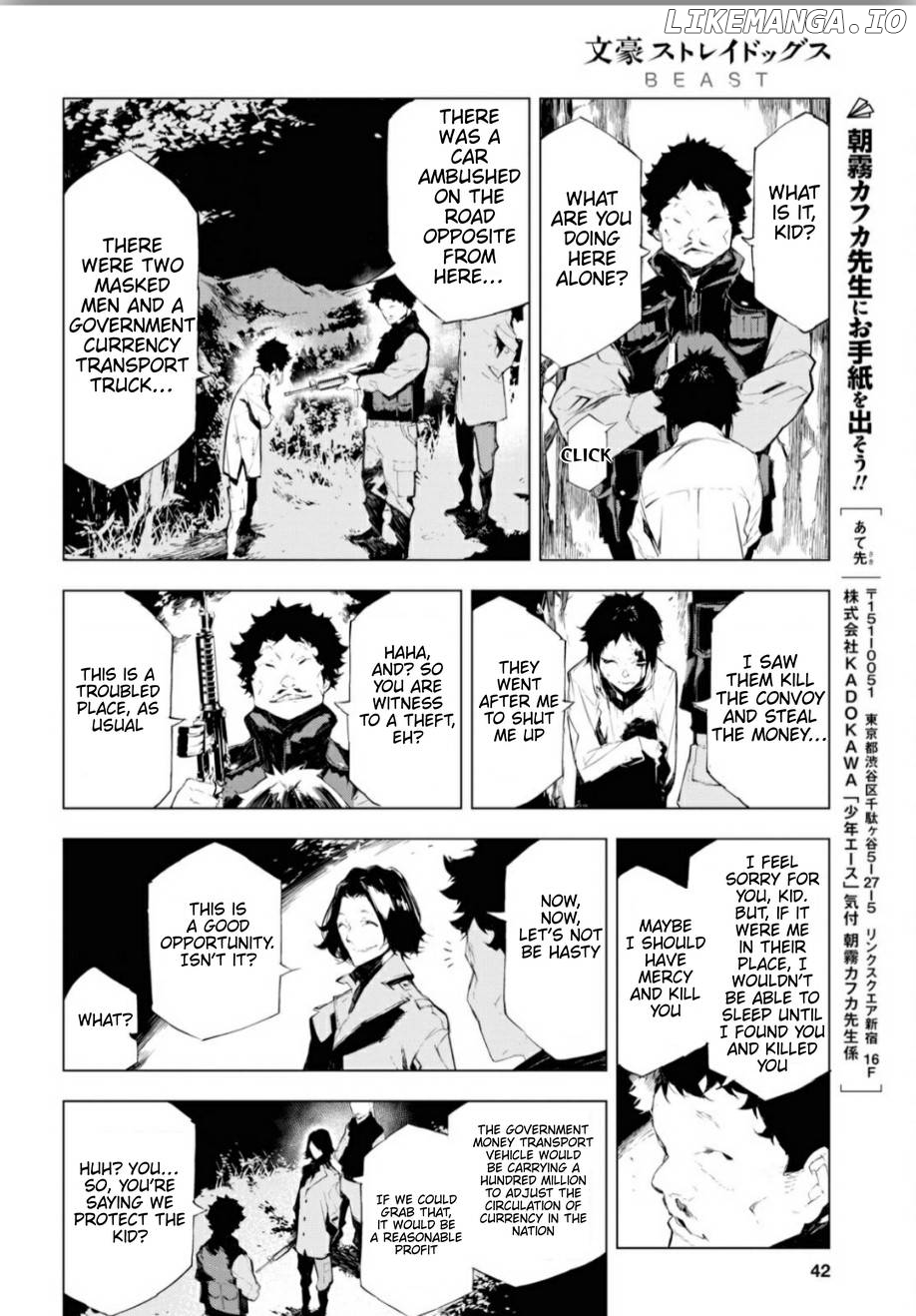 Bungou Stray Dogs Beast chapter 1 - page 25