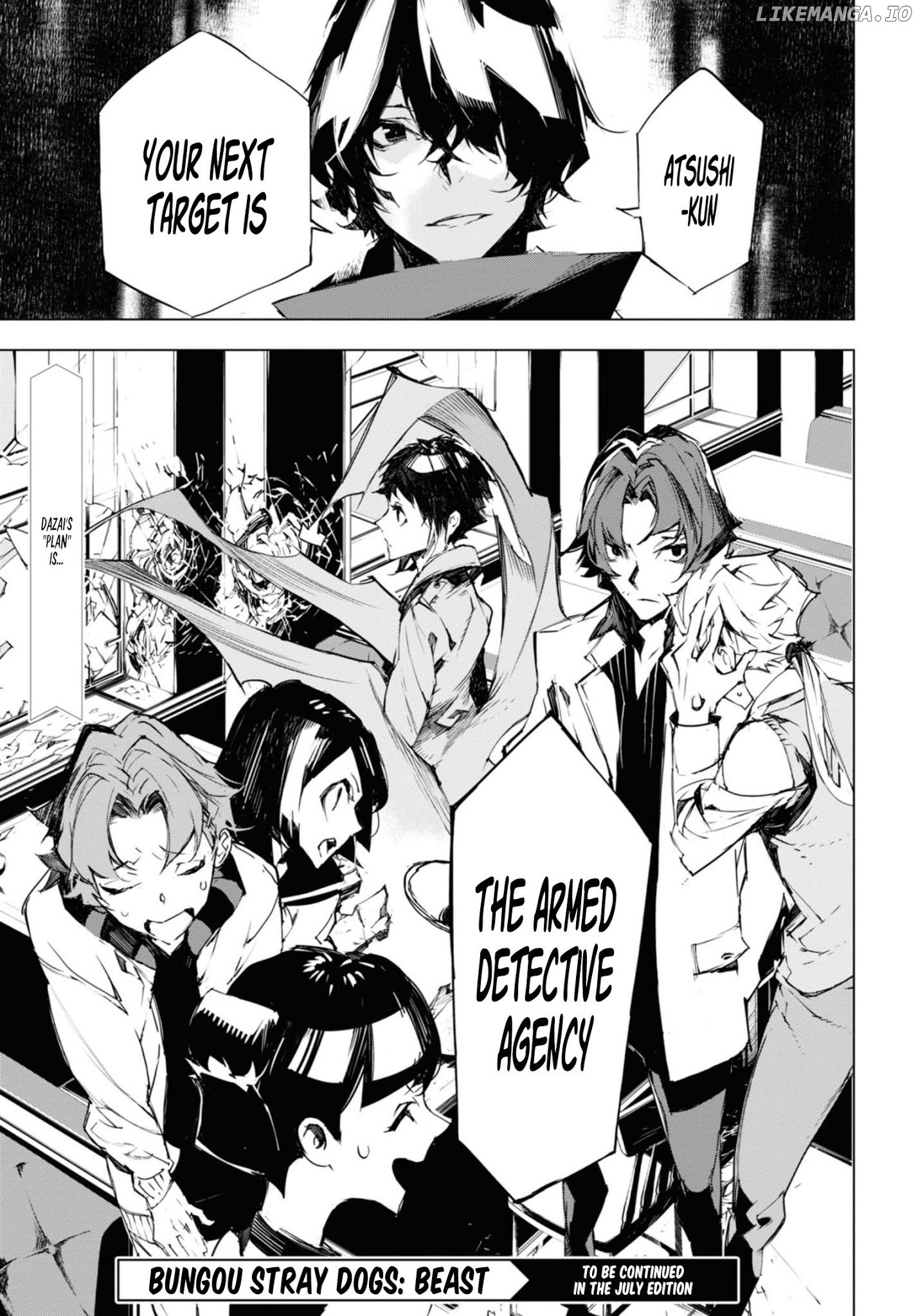 Bungou Stray Dogs Beast chapter 4.2 - page 25