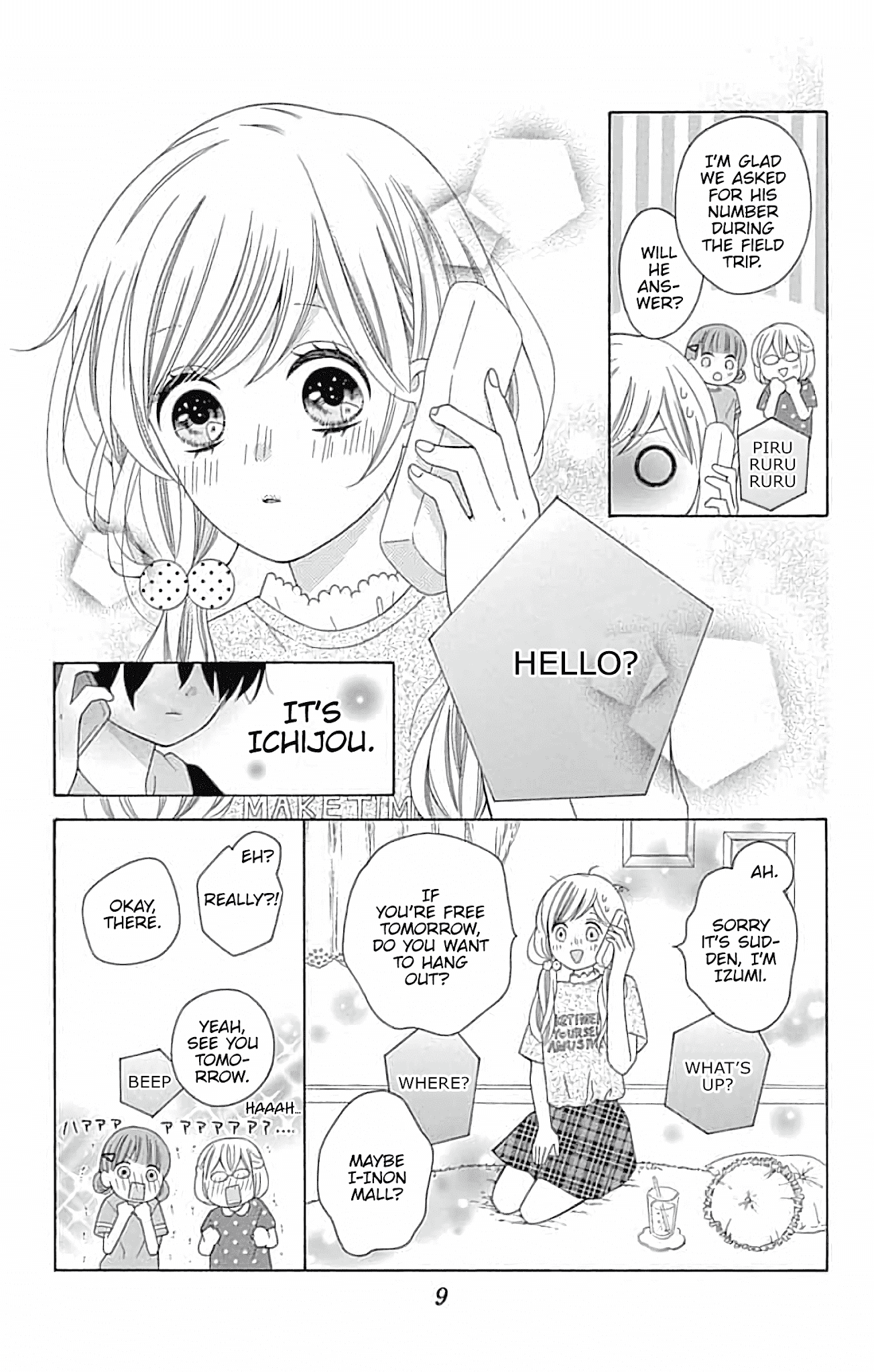 Hatsukoi to Taiyou chapter 5 - page 10