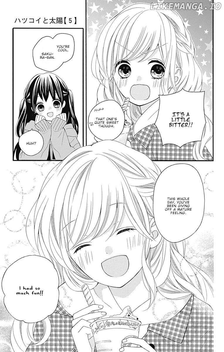 Hatsukoi to Taiyou chapter 18 - page 16