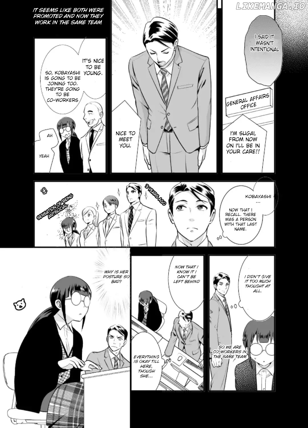 Jimi Joshi x Osekkai Danshi chapter 1 - page 5