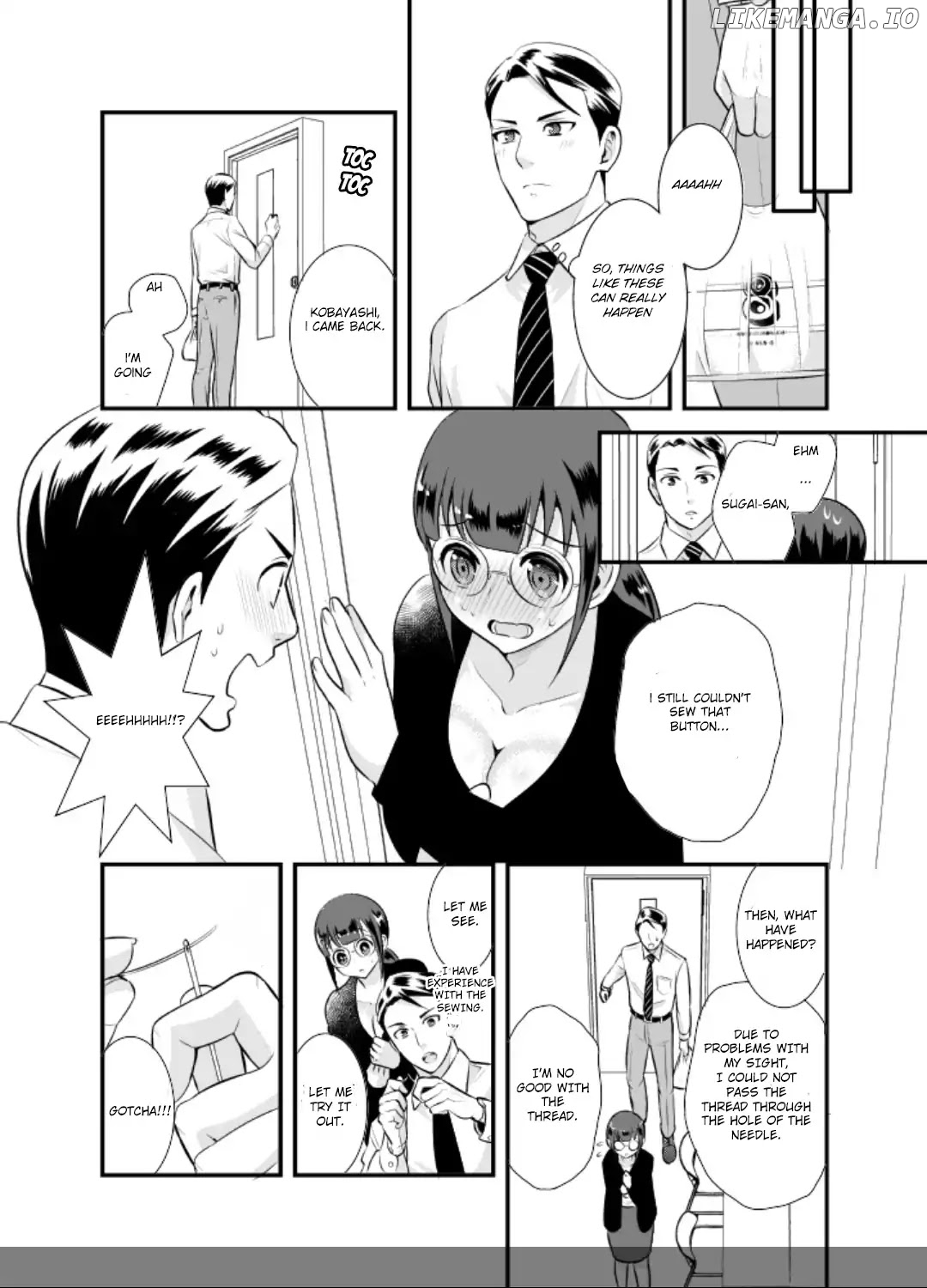 Jimi Joshi x Osekkai Danshi chapter 1 - page 9