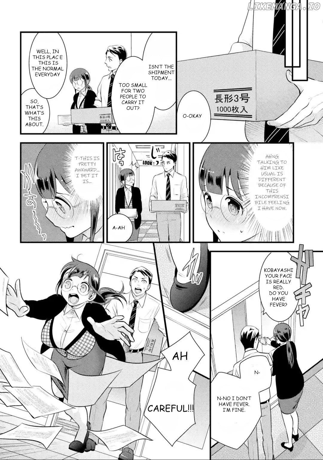 Jimi Joshi x Osekkai Danshi chapter 3 - page 8