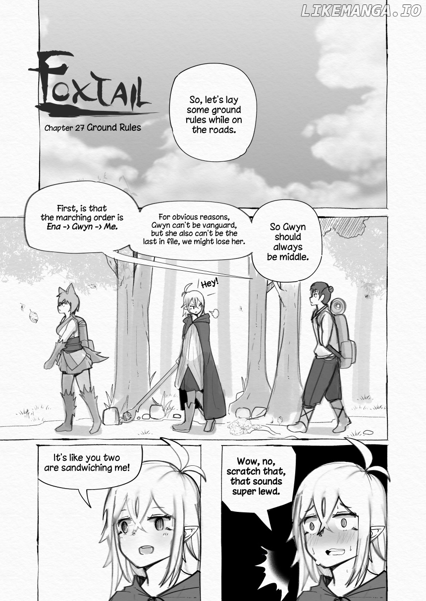 Foxtail chapter 27 - page 1