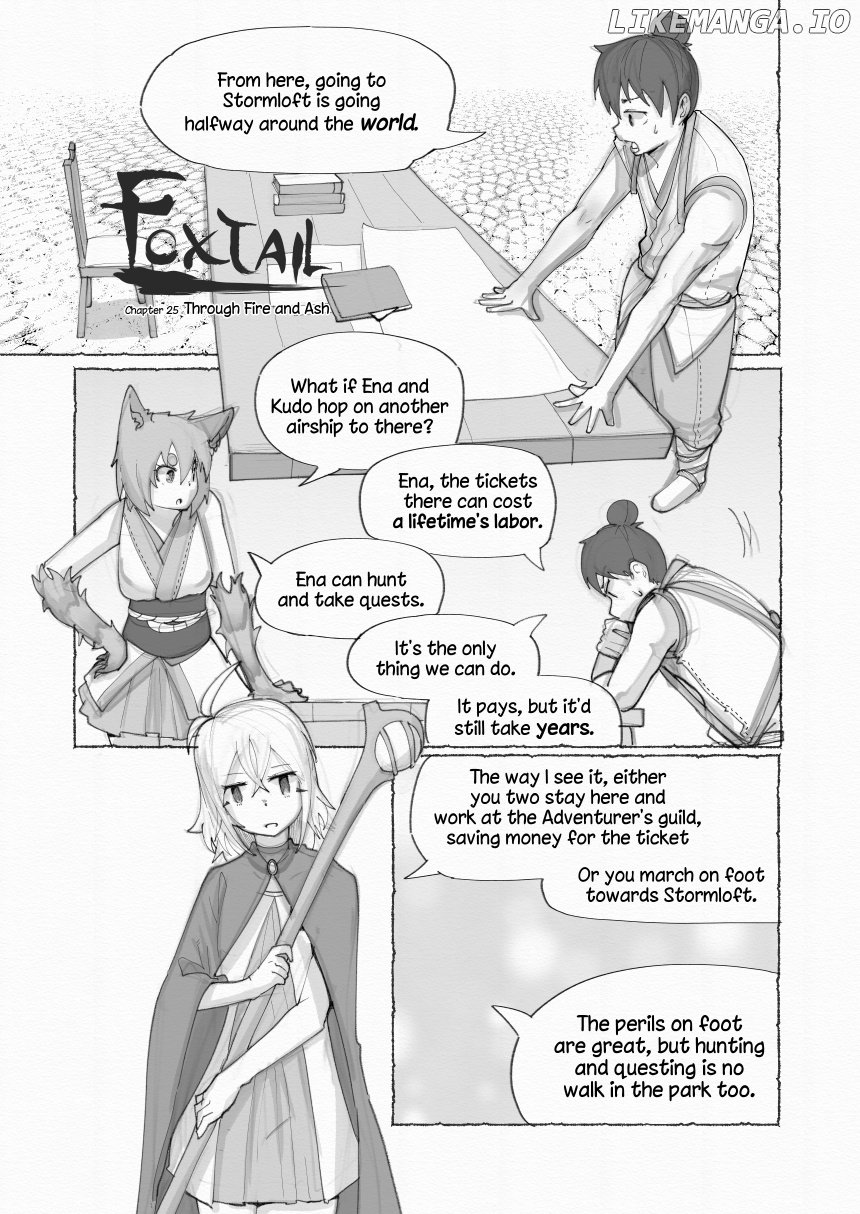 Foxtail chapter 25 - page 1