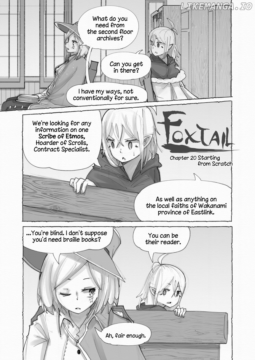 Foxtail chapter 20 - page 1