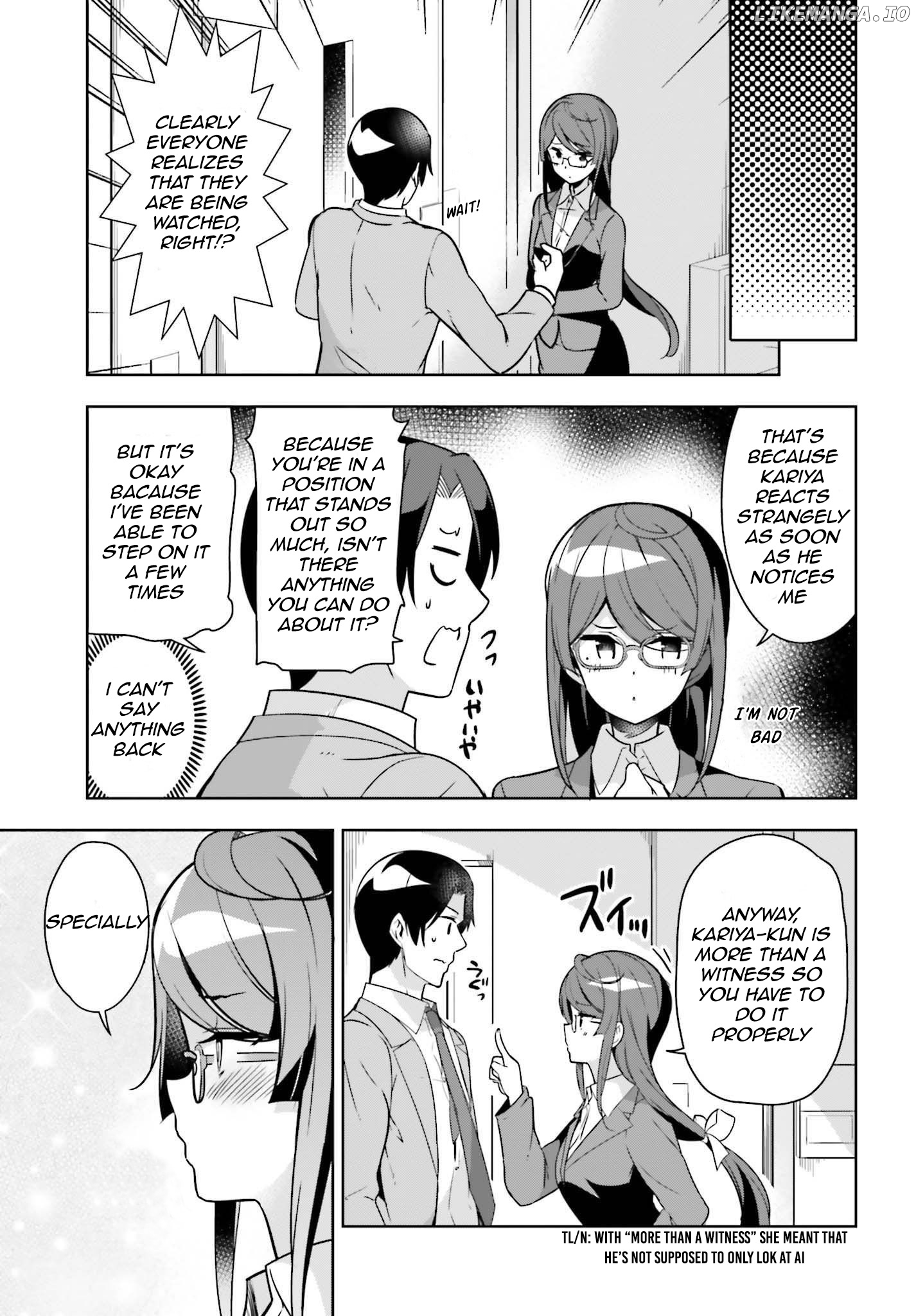 Senpai! Let's Have an Office Romance ♪ chapter 6.2 - page 6