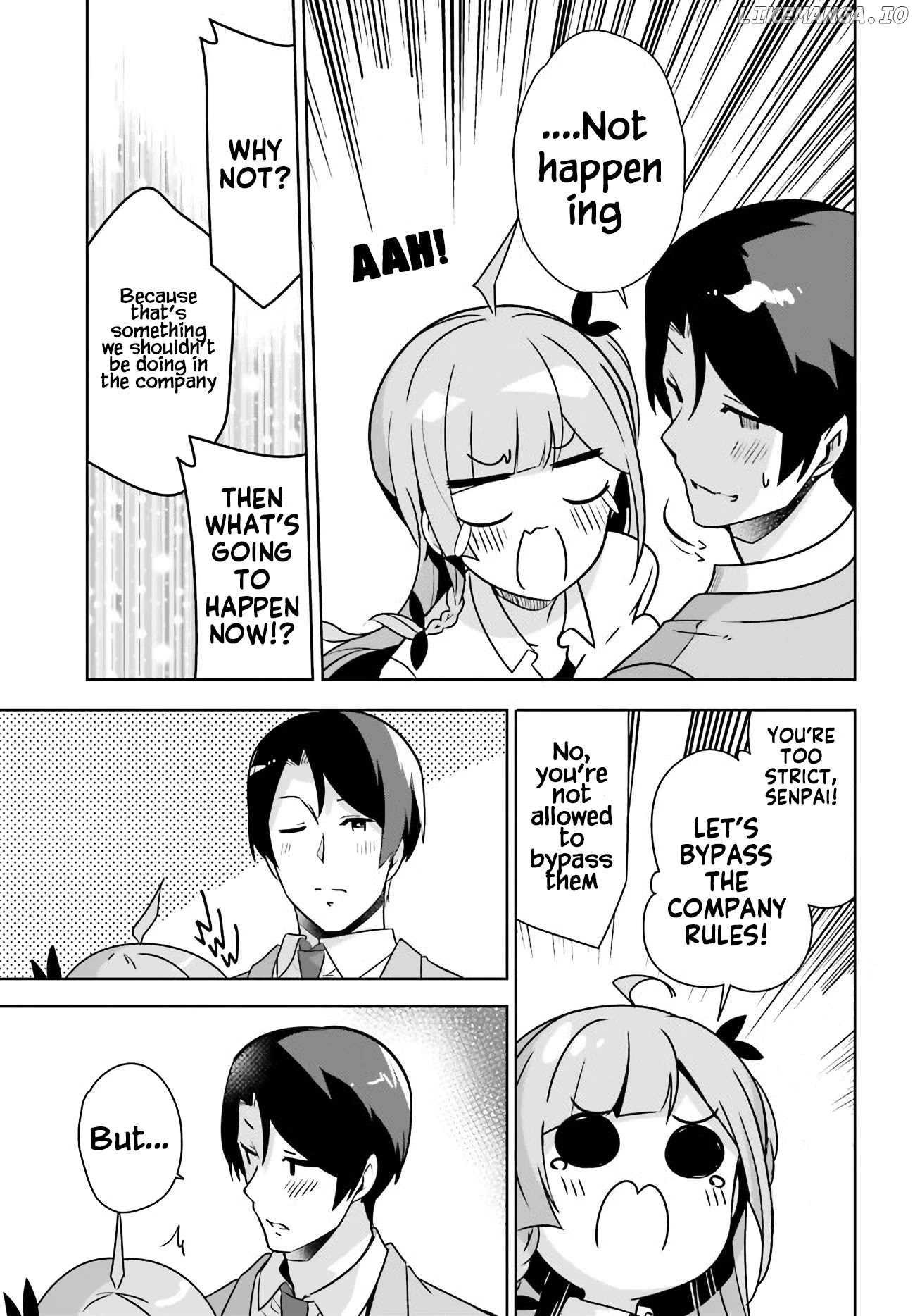 Senpai! Let's Have an Office Romance ♪ chapter 23 - page 14