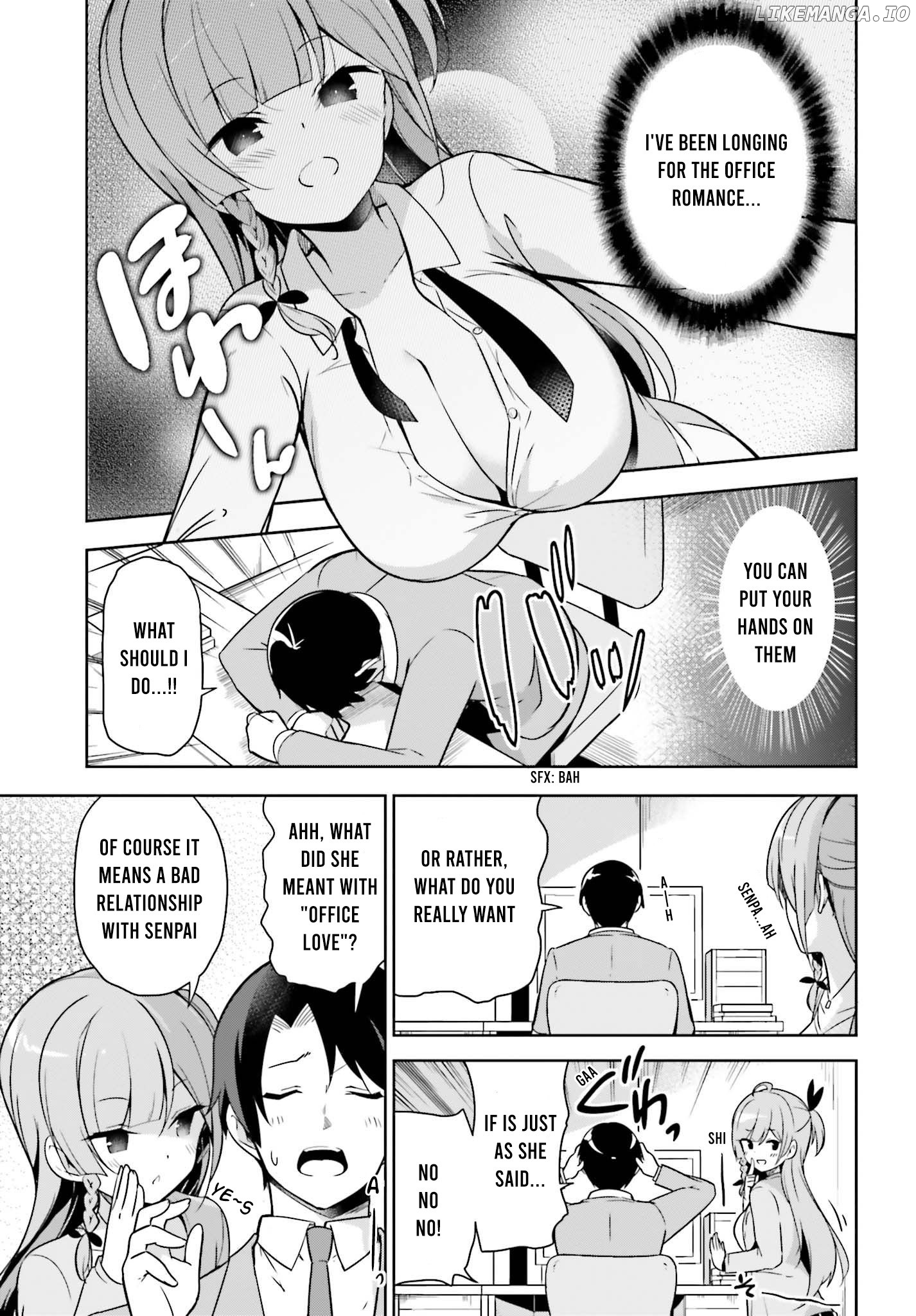 Senpai! Let's Have an Office Romance ♪ chapter 2.1 - page 4