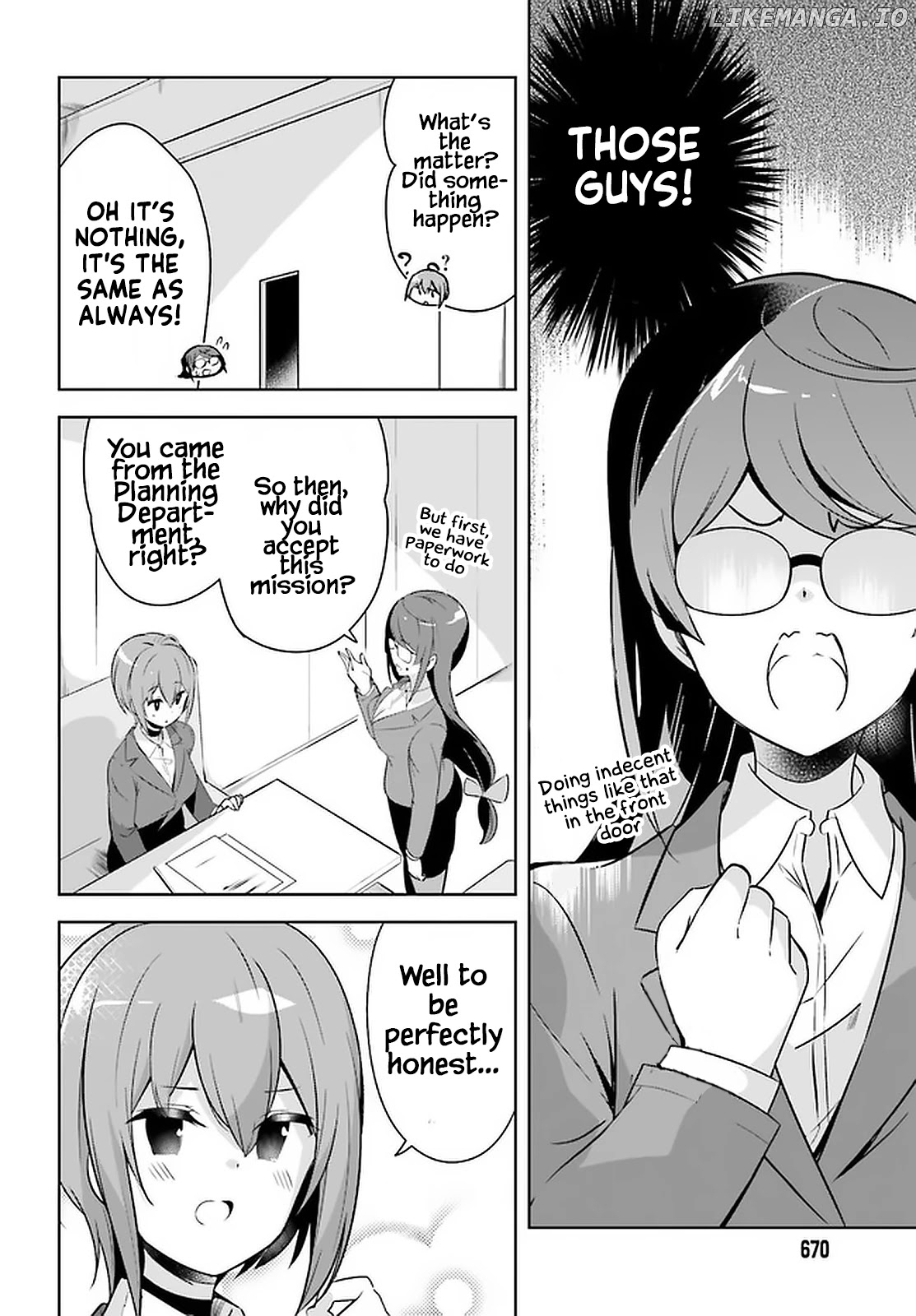 Senpai! Let's Have an Office Romance ♪ chapter 17 - page 7