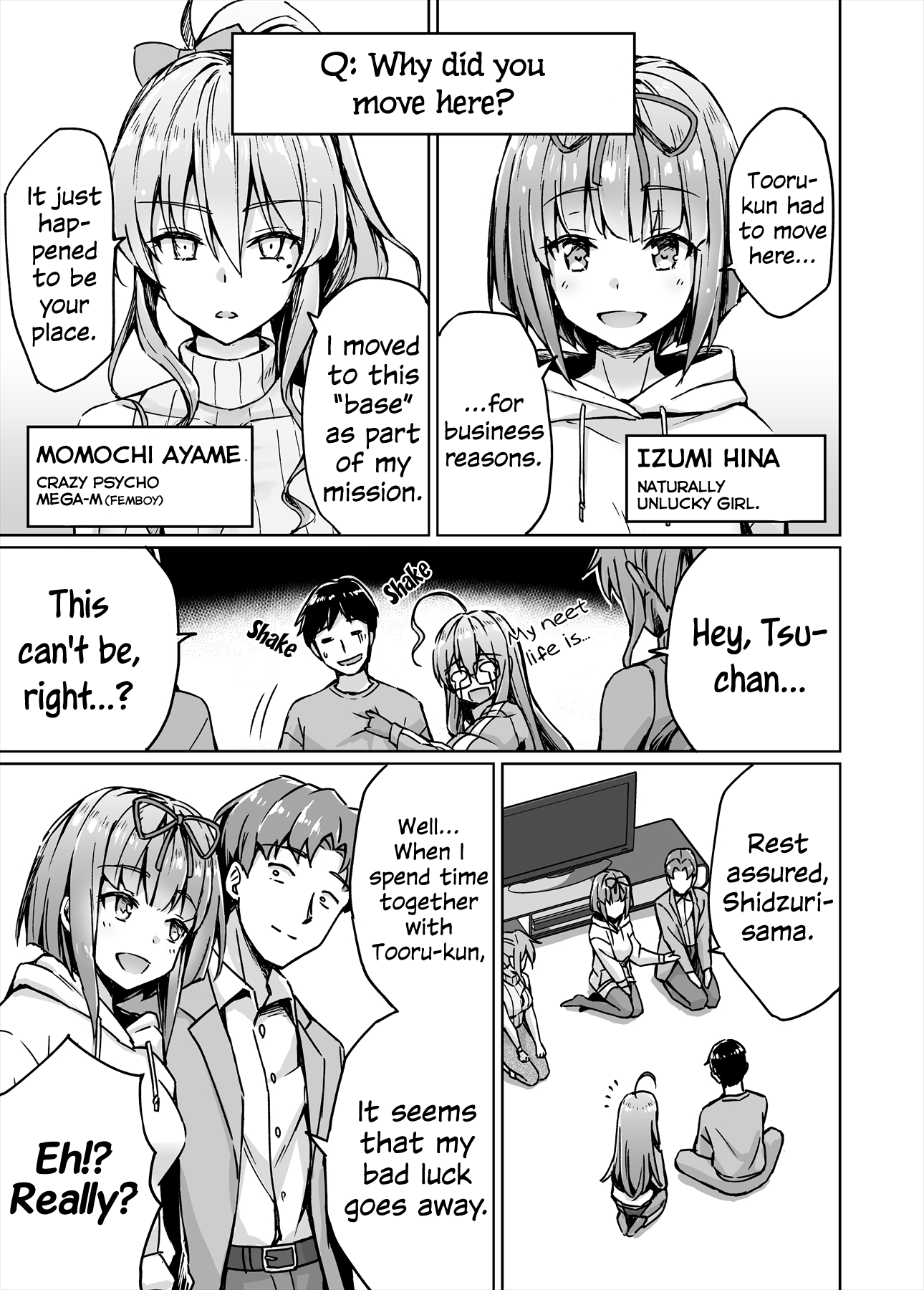 Somehow, I Started Living With a NEET Otaku Kunoichi chapter 24 - page 1