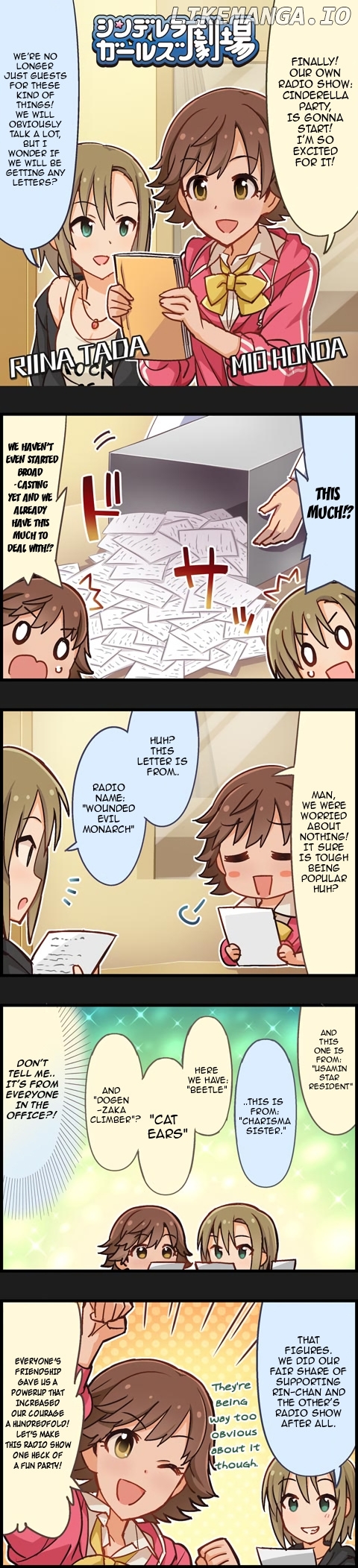 The Idolm@Ster Cinderella Girls Gekijou chapter 395 - page 1