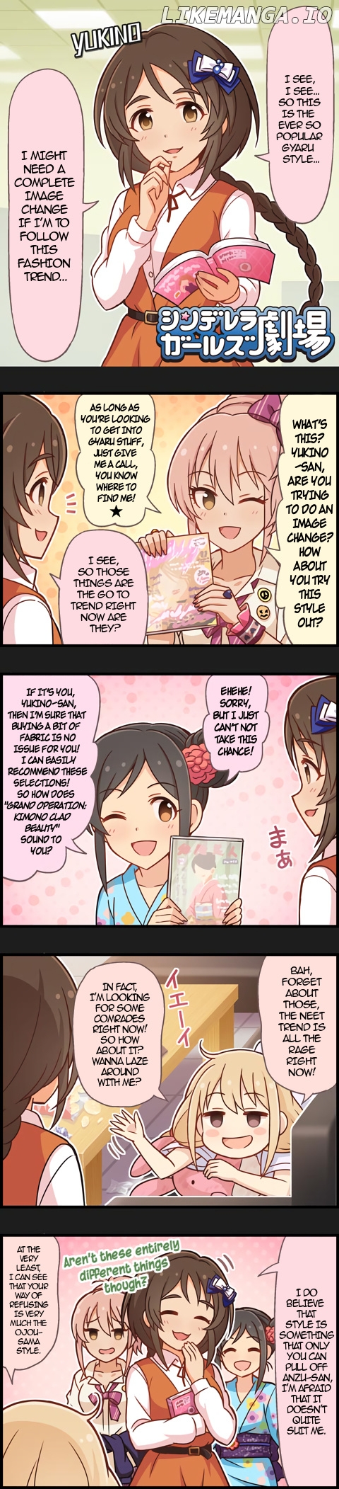 The Idolm@Ster Cinderella Girls Gekijou chapter 981 - page 1