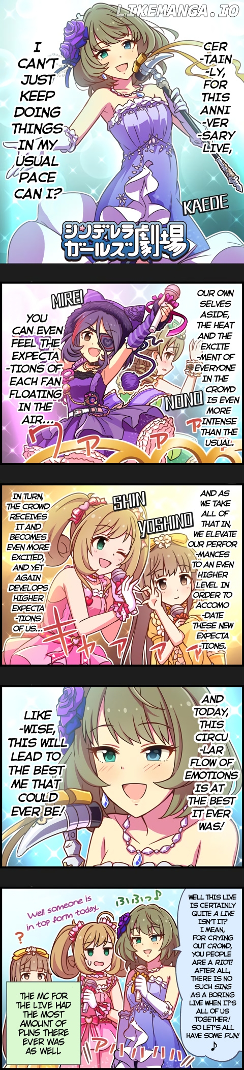 The Idolm@Ster Cinderella Girls Gekijou chapter 1008 - page 1