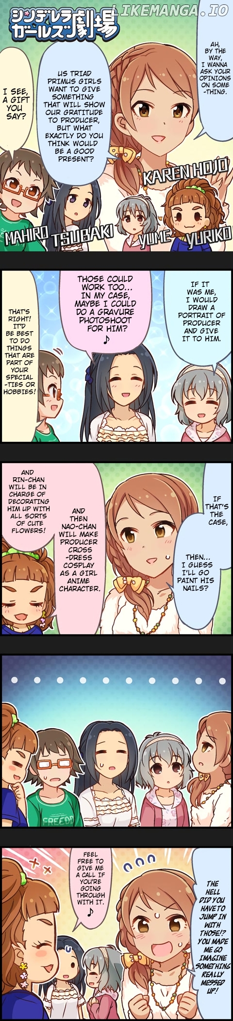 The Idolm@Ster Cinderella Girls Gekijou chapter 584 - page 1