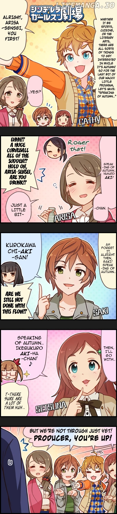 The Idolm@Ster Cinderella Girls Gekijou chapter 586 - page 1