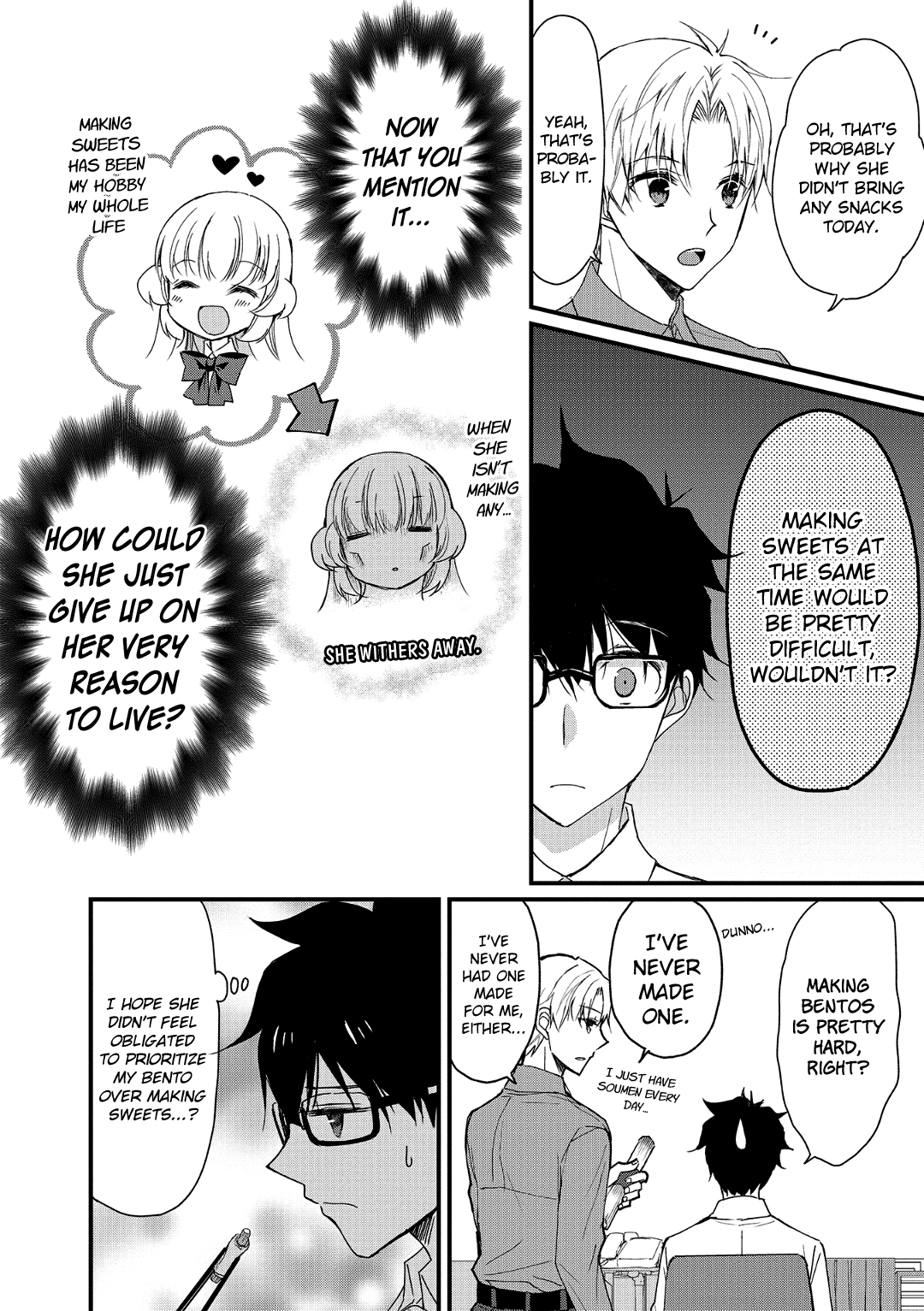 Chicchai Kanojo Senpai Ga Kawaisugiru. chapter 1 - page 8