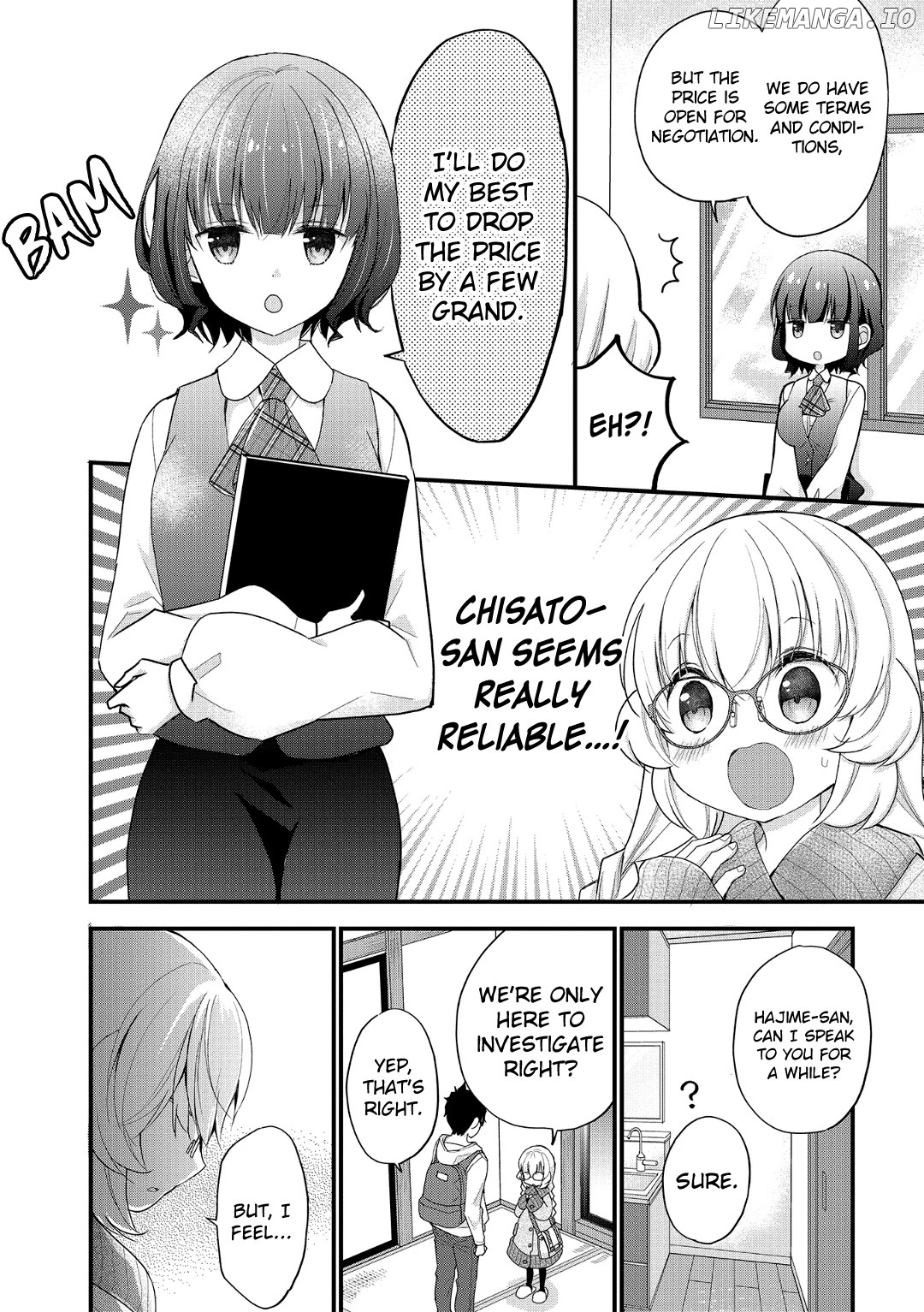 Chicchai Kanojo Senpai Ga Kawaisugiru. chapter 5 - page 4