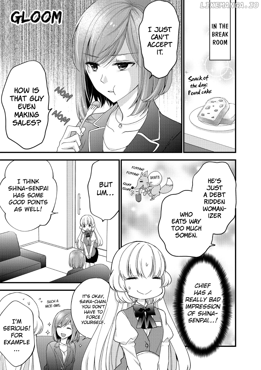 Chicchai Kanojo Senpai Ga Kawaisugiru. chapter 6 - page 3