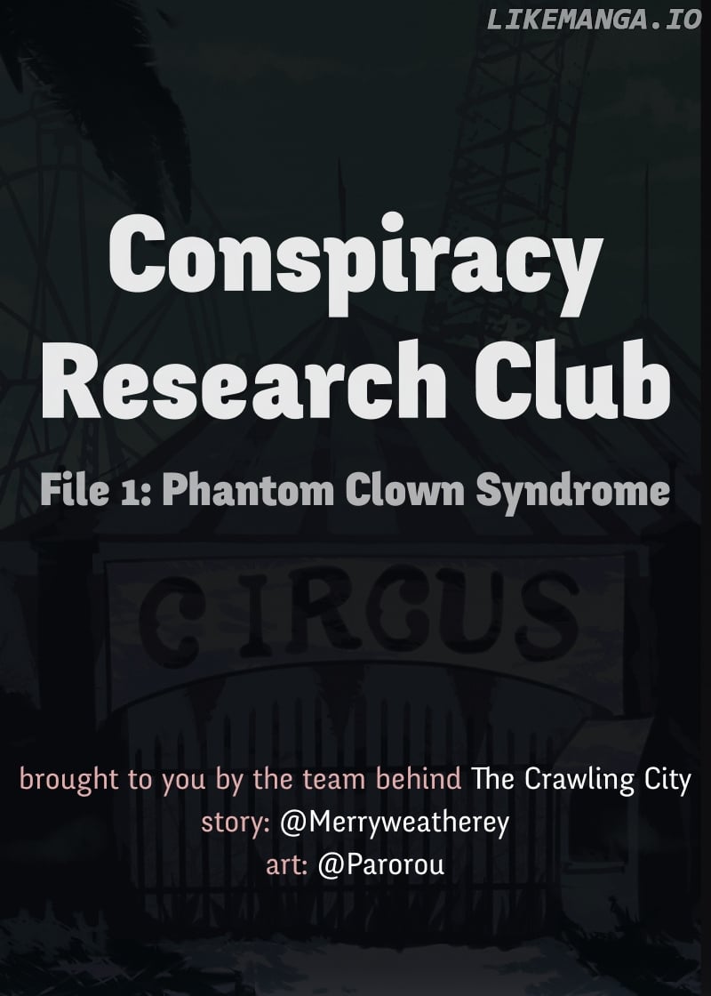 @crc_Luna: Conspiracy Research Club chapter 1 - page 1