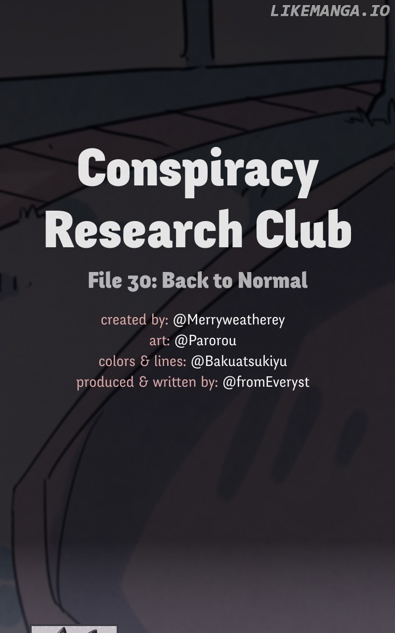 @crc_Luna: Conspiracy Research Club chapter 30 - page 1