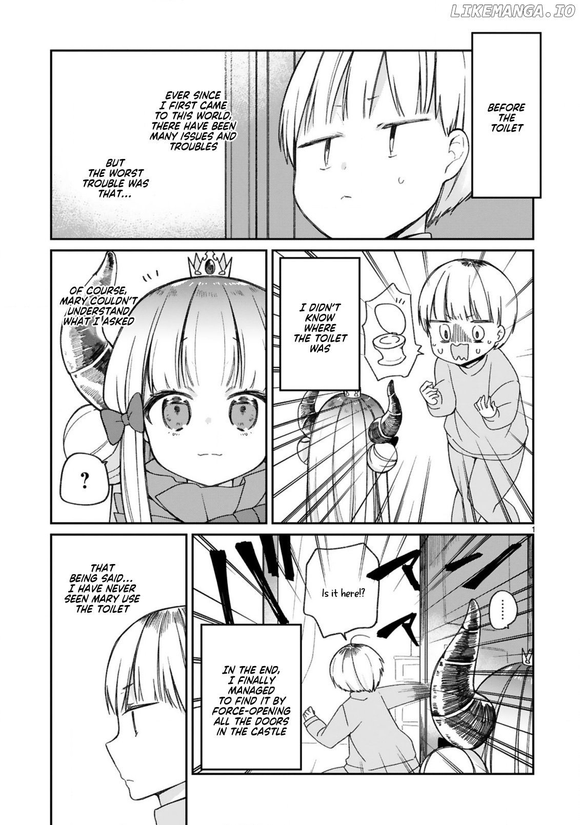 I Was Summoned By The Demon Lord, But I Can't Understand Her Language chapter 15.1 - page 1