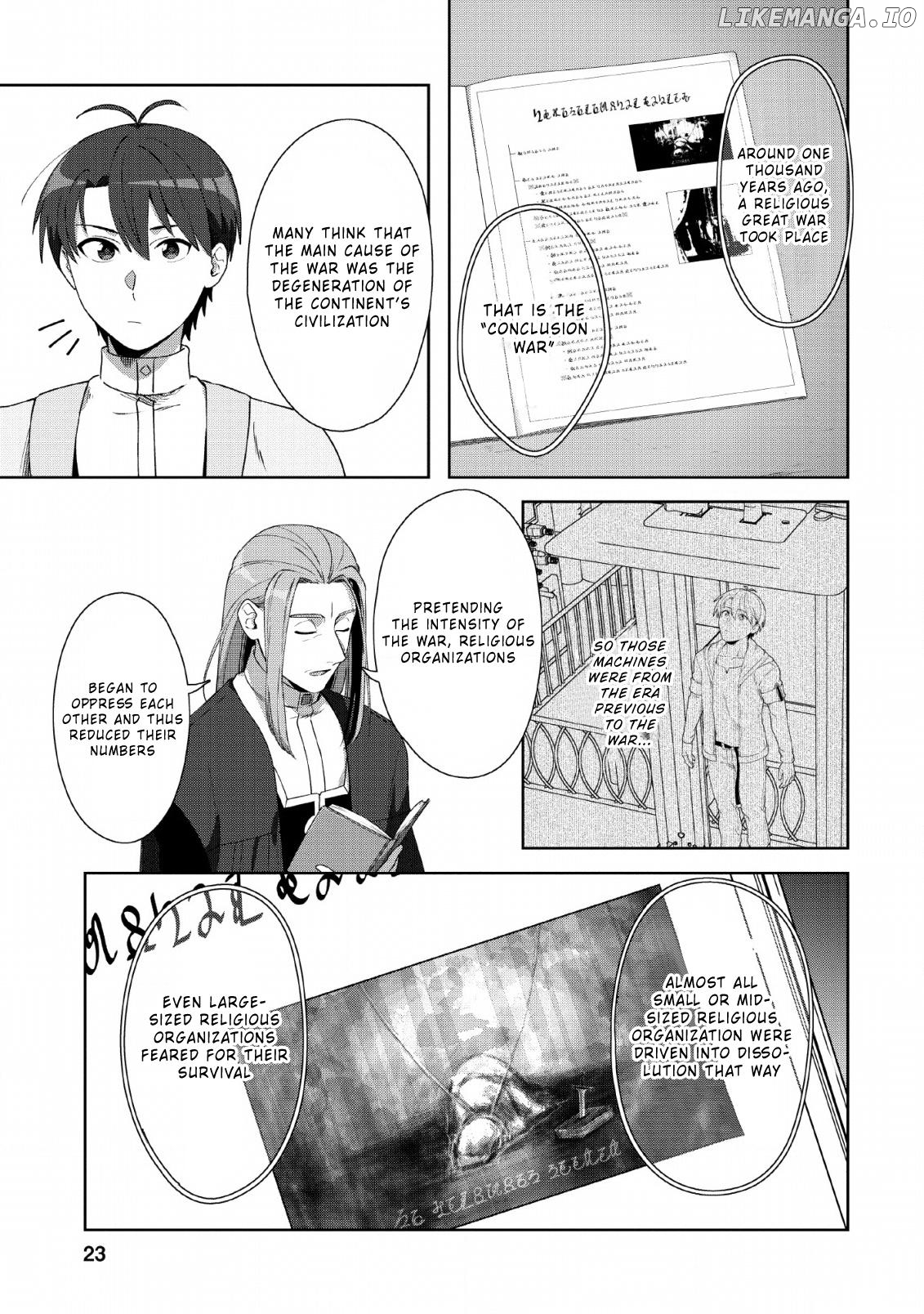 Tenshoku no Shinden o Hirakimashita chapter 6 - page 21