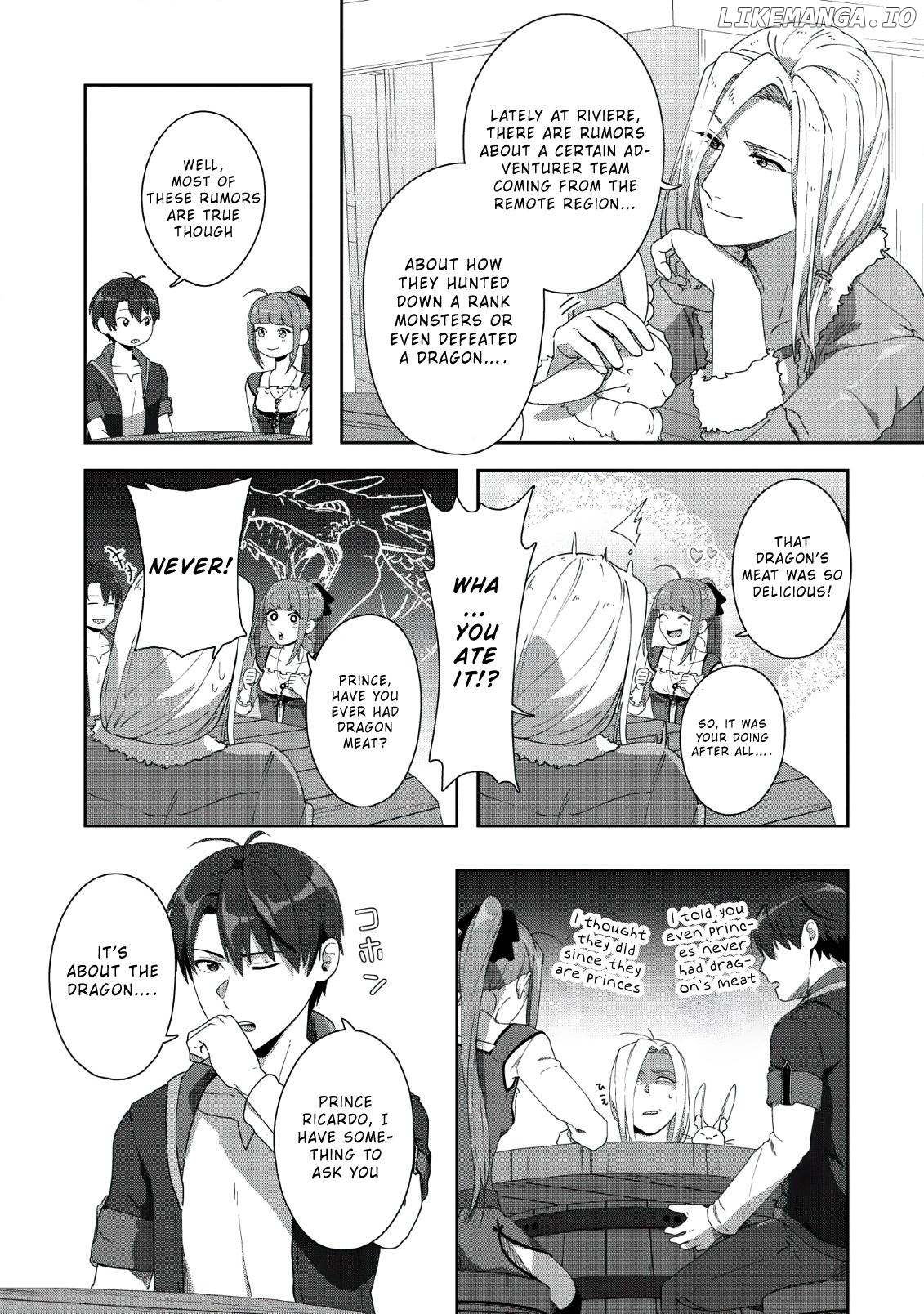 Tenshoku no Shinden o Hirakimashita chapter 4 - page 3