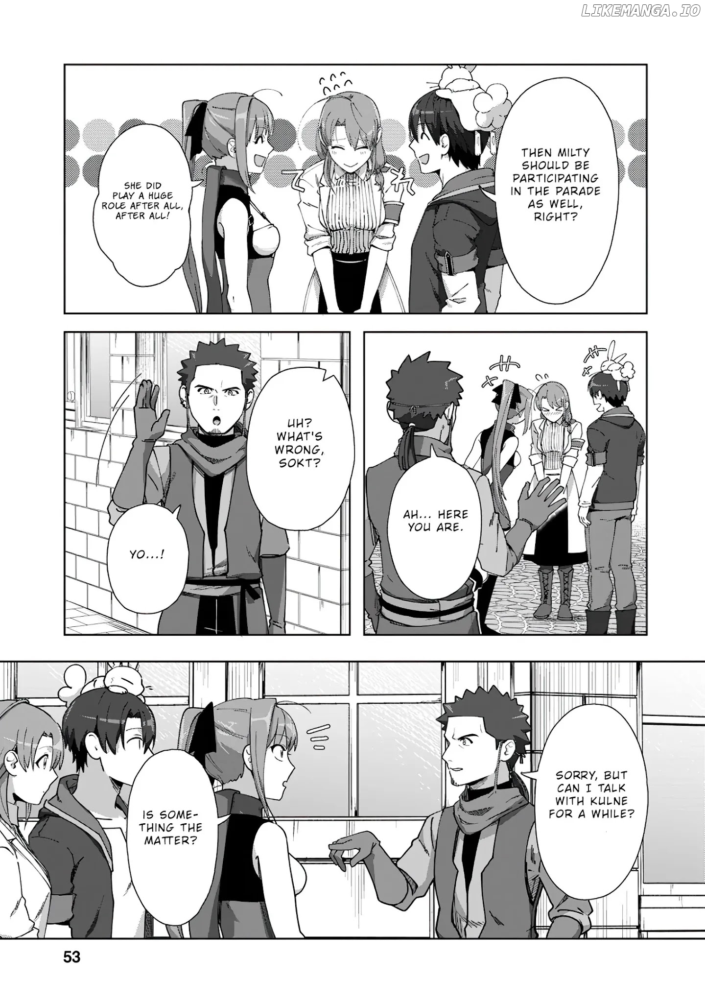 Tenshoku no Shinden o Hirakimashita chapter 12 - page 22