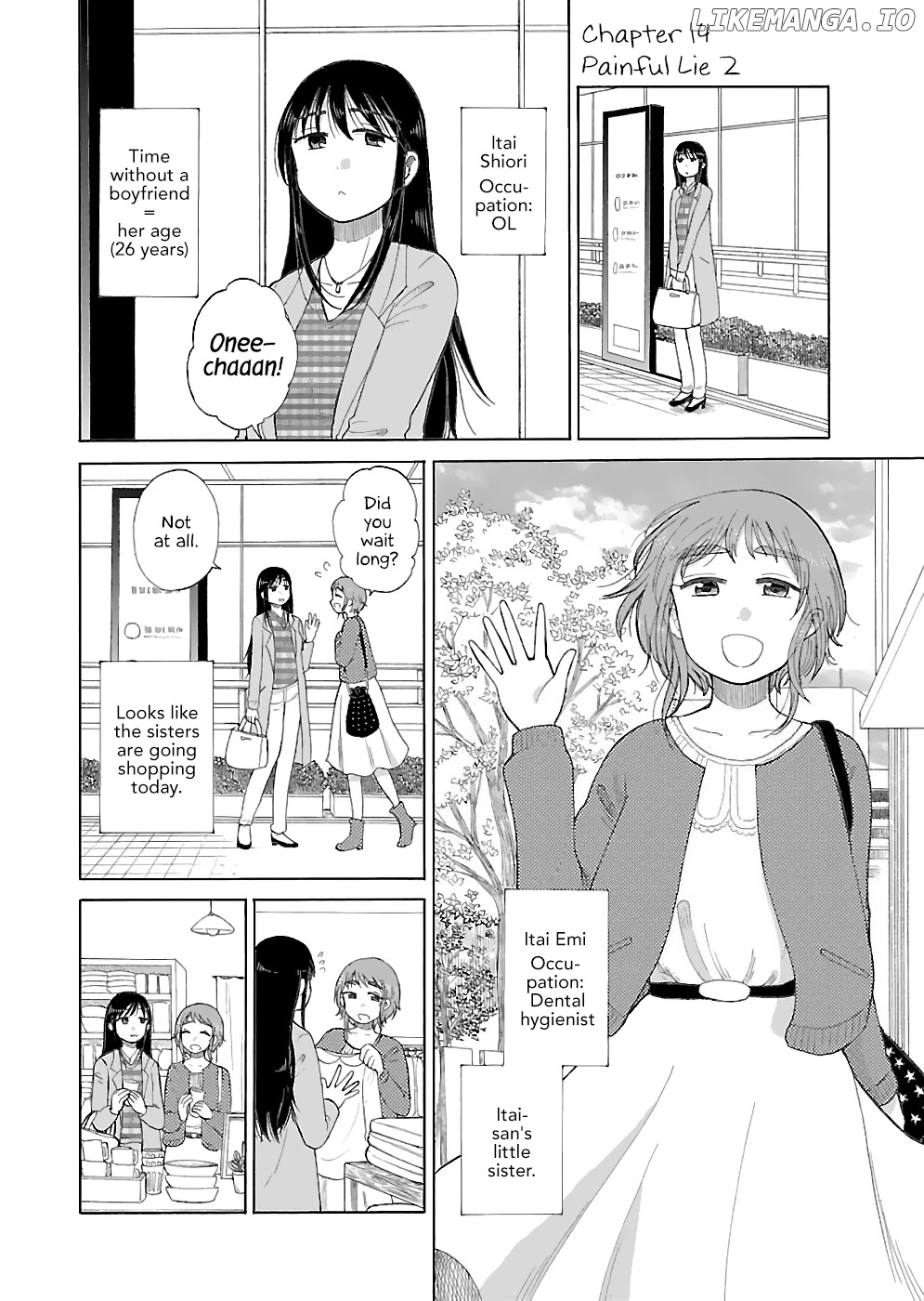 Itai Onee-San Wa Sukidesu Ka? chapter 14 - page 1