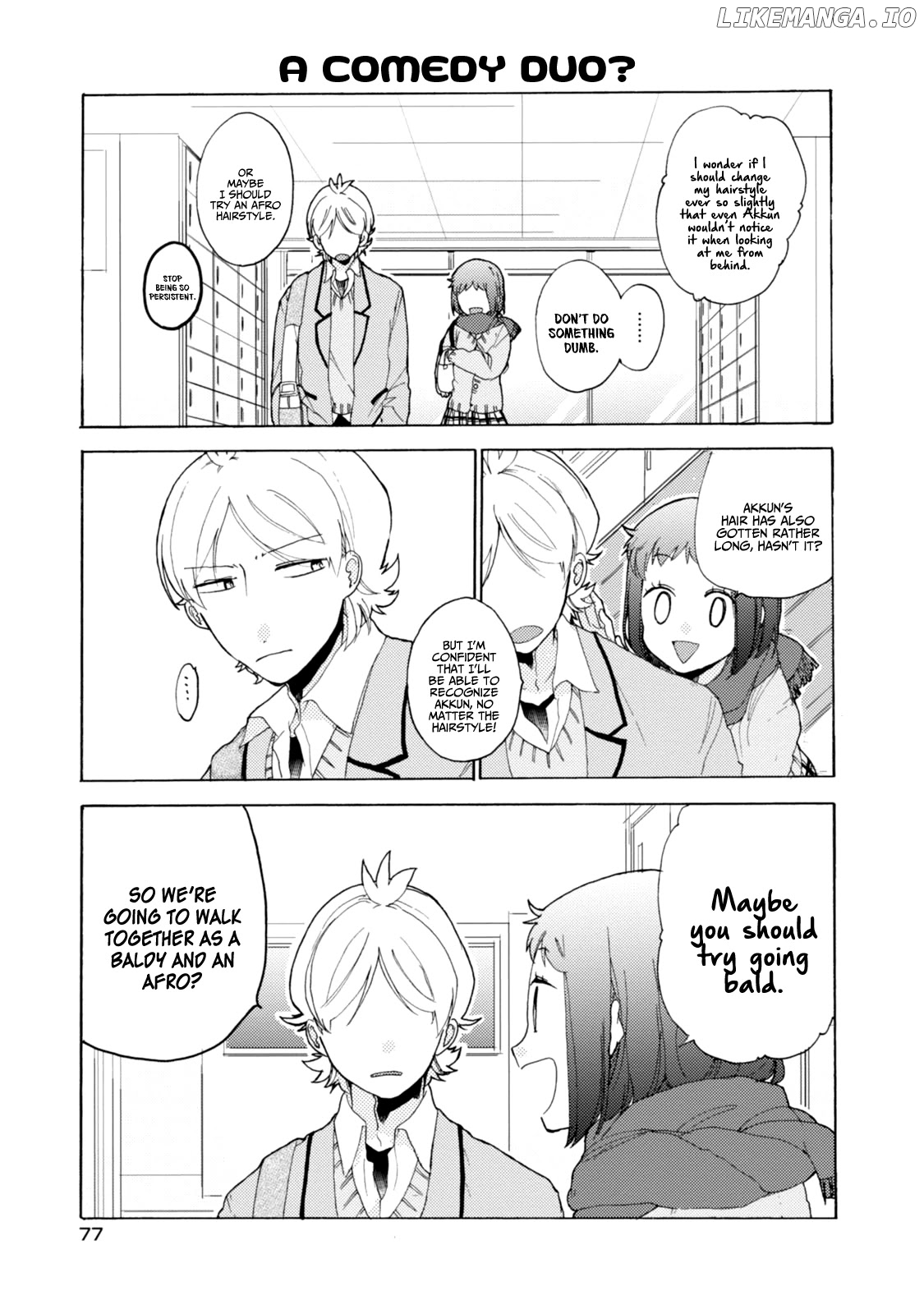 Akkun To Kanojo chapter 42 - page 6