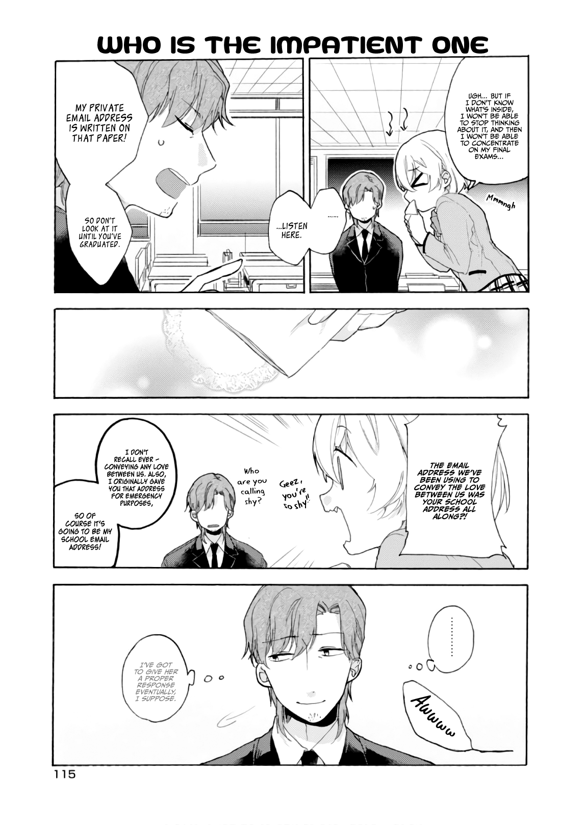 Akkun To Kanojo chapter 58 - page 8