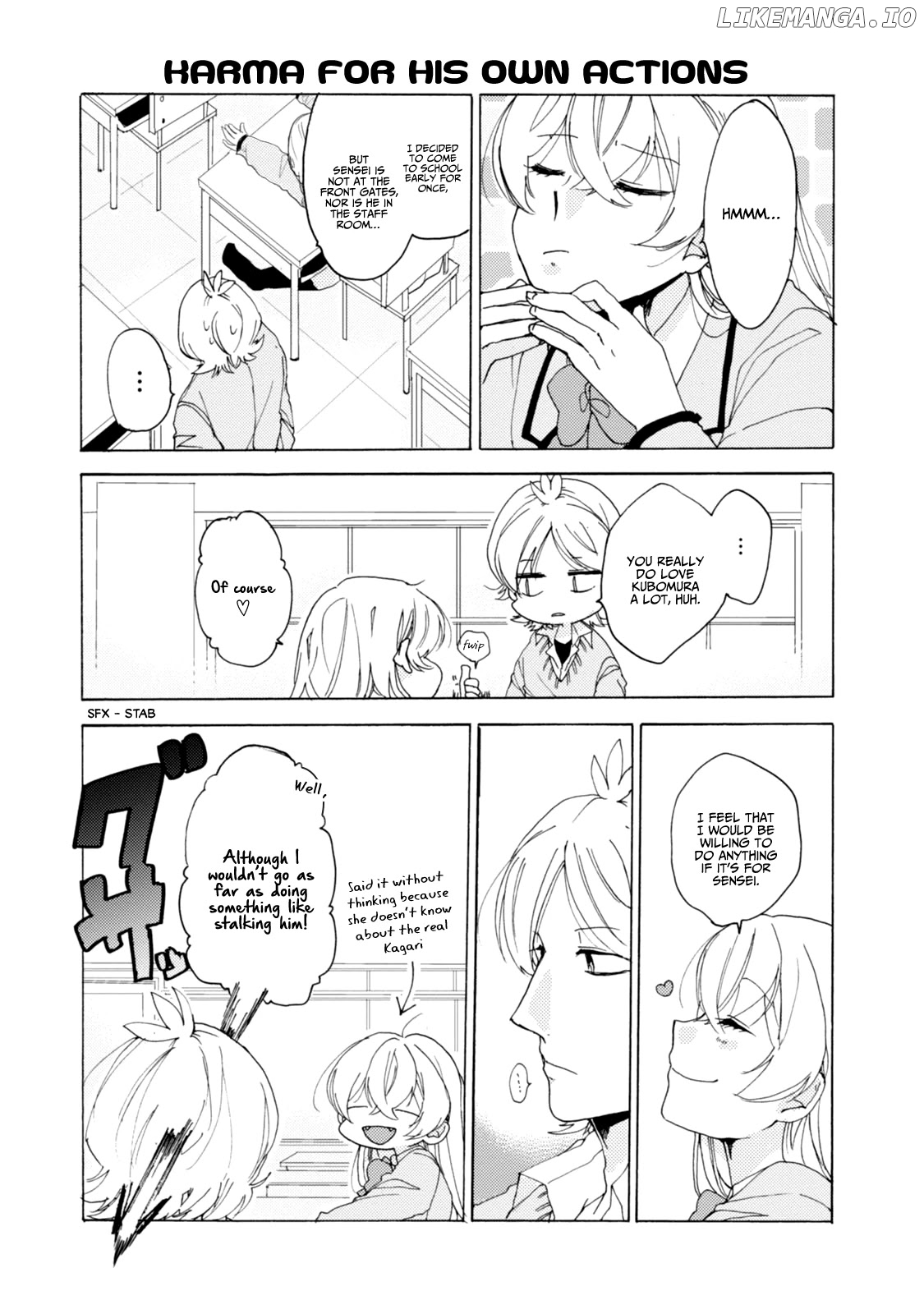 Akkun To Kanojo chapter 29 - page 8