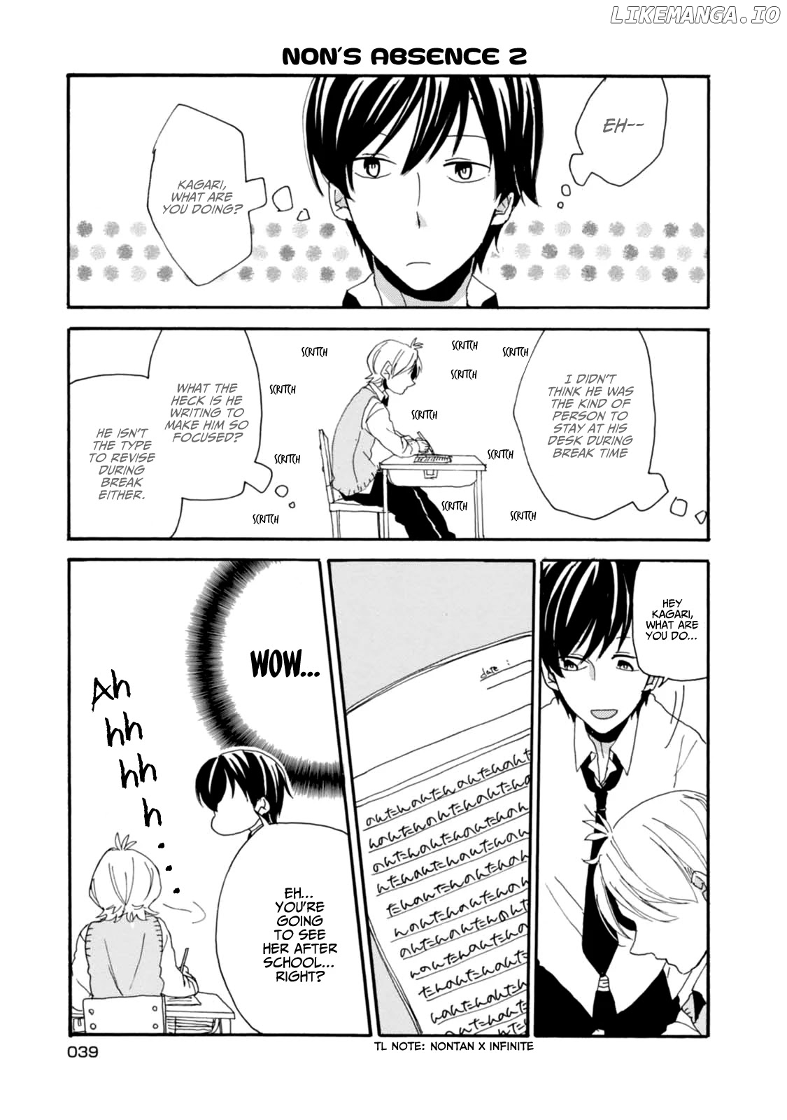 Akkun To Kanojo chapter 3 - page 10