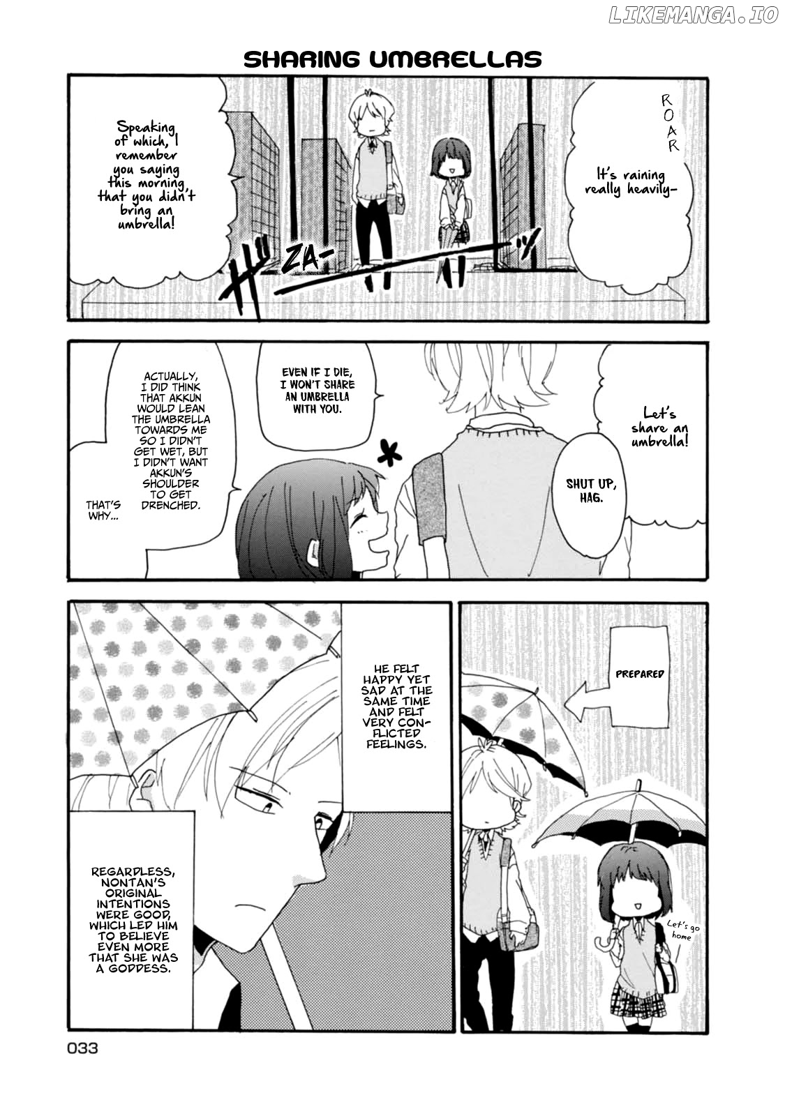 Akkun To Kanojo chapter 3 - page 4