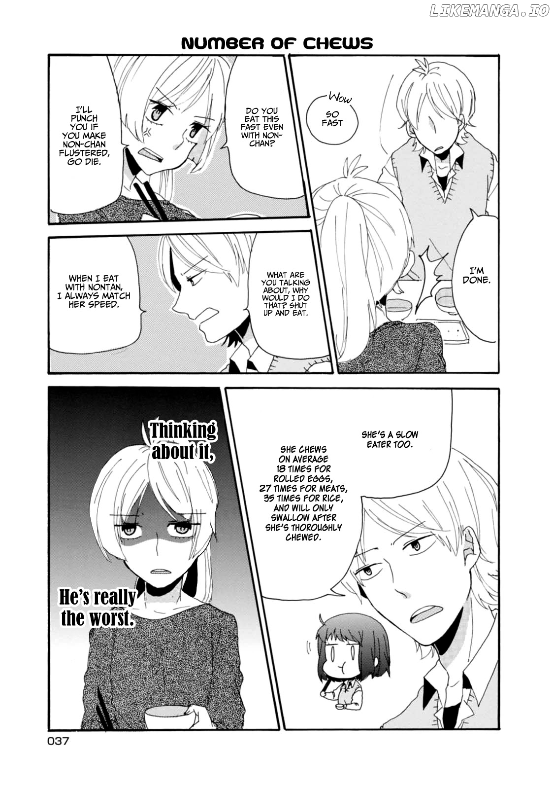 Akkun To Kanojo chapter 3 - page 8