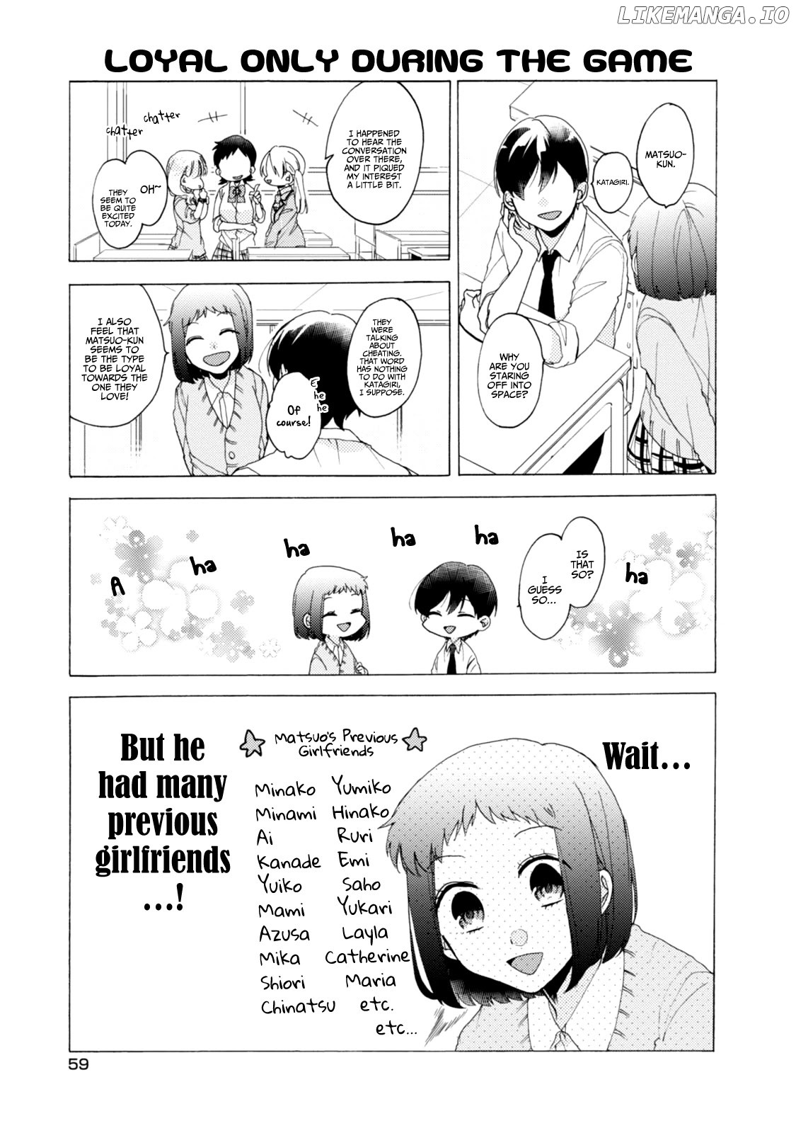 Akkun To Kanojo chapter 34 - page 6