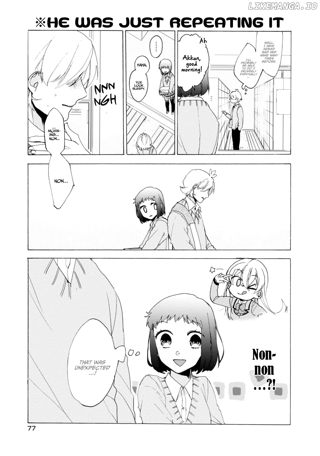 Akkun To Kanojo chapter 35 - page 6