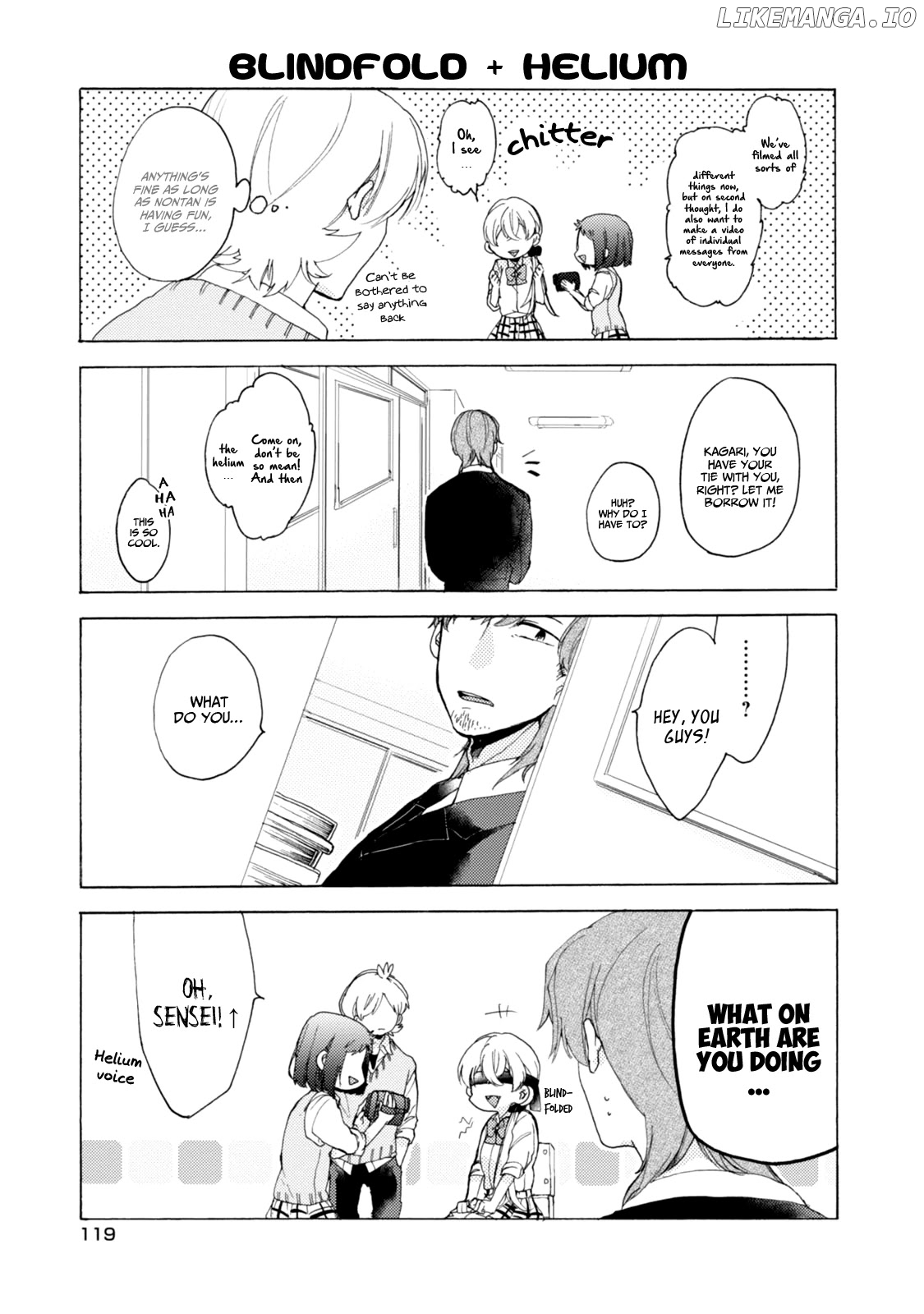 Akkun To Kanojo chapter 37 - page 12