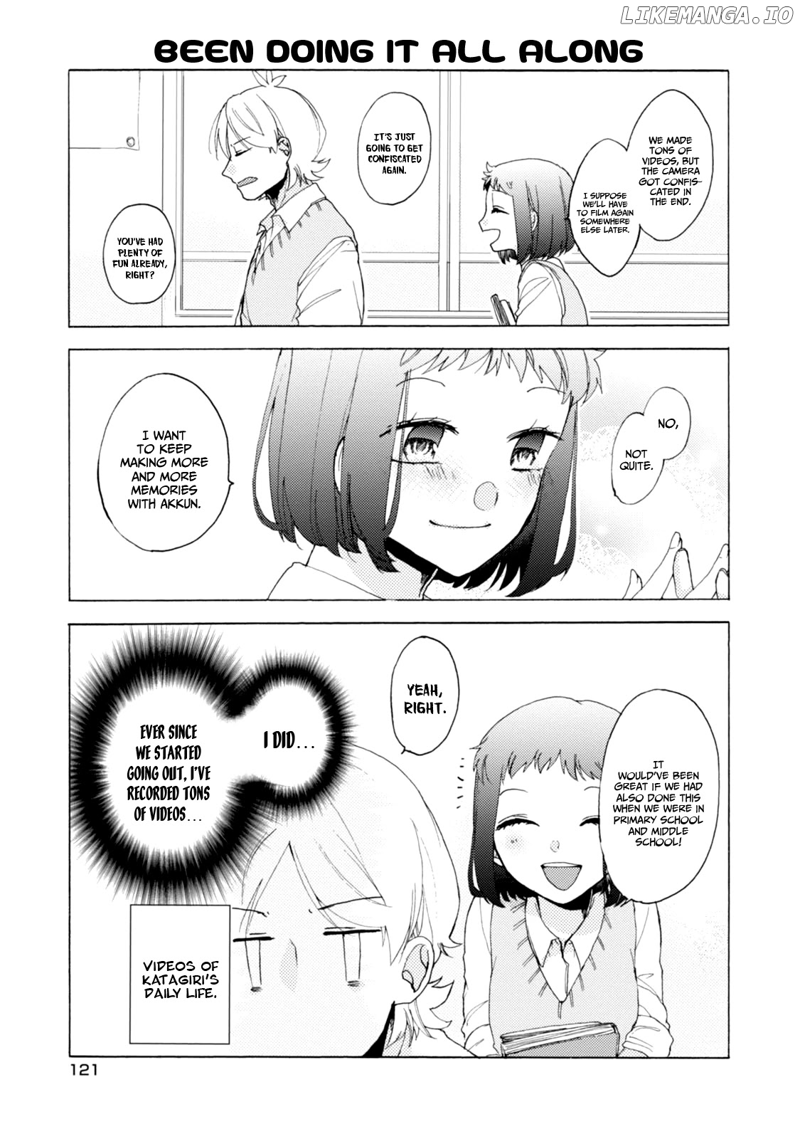 Akkun To Kanojo chapter 37 - page 14