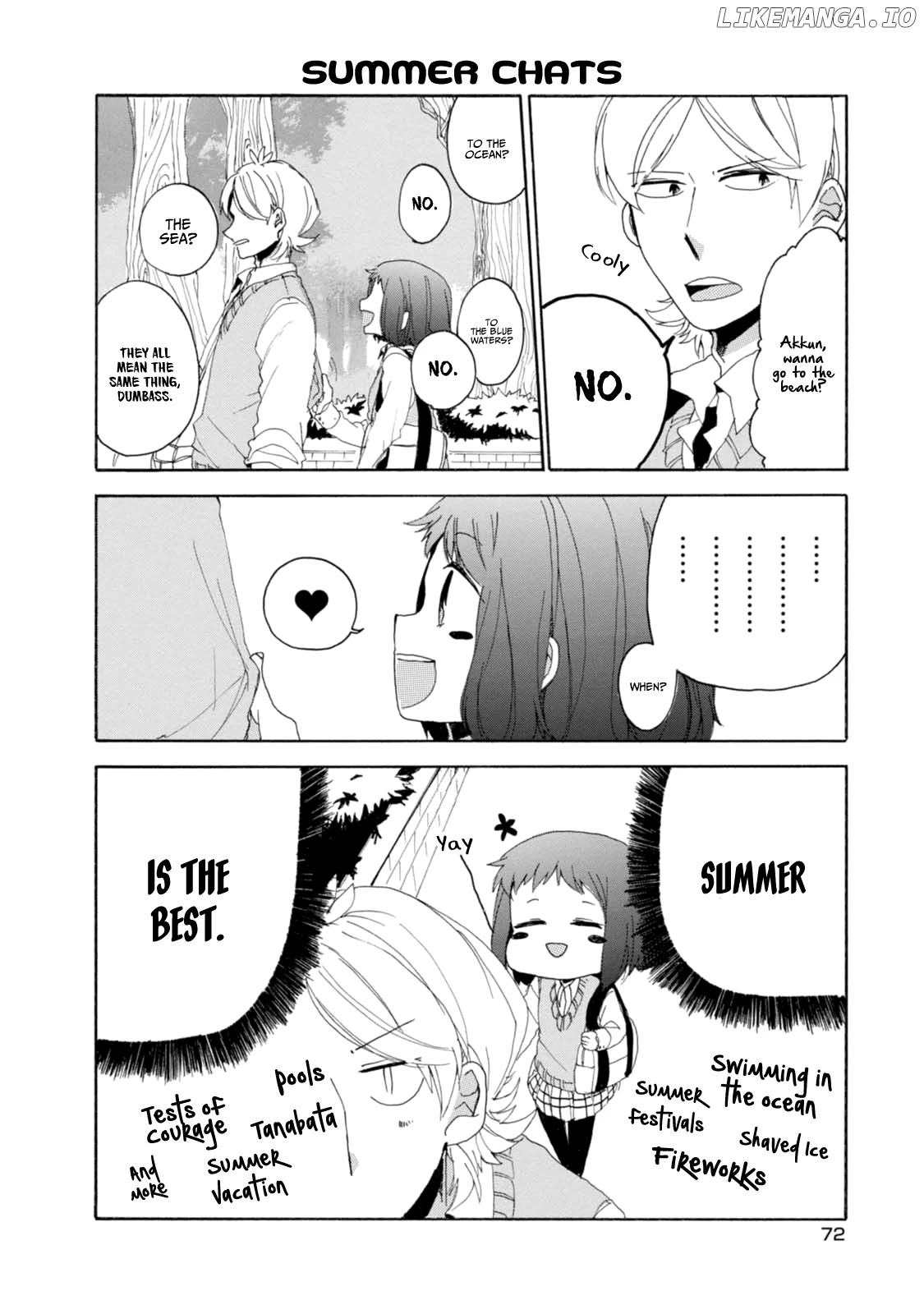 Akkun To Kanojo chapter 14 - page 4