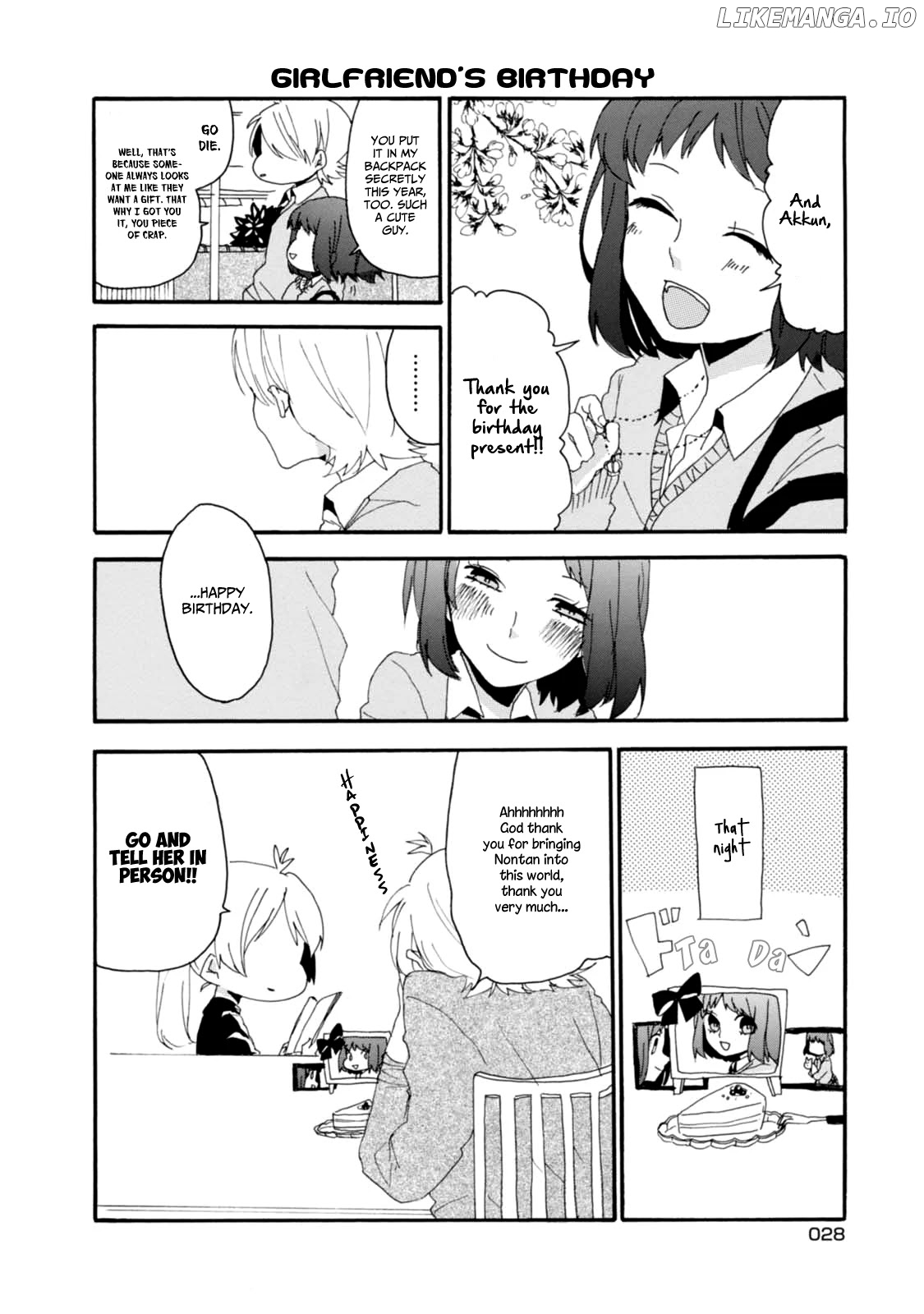 Akkun To Kanojo chapter 2 - page 14