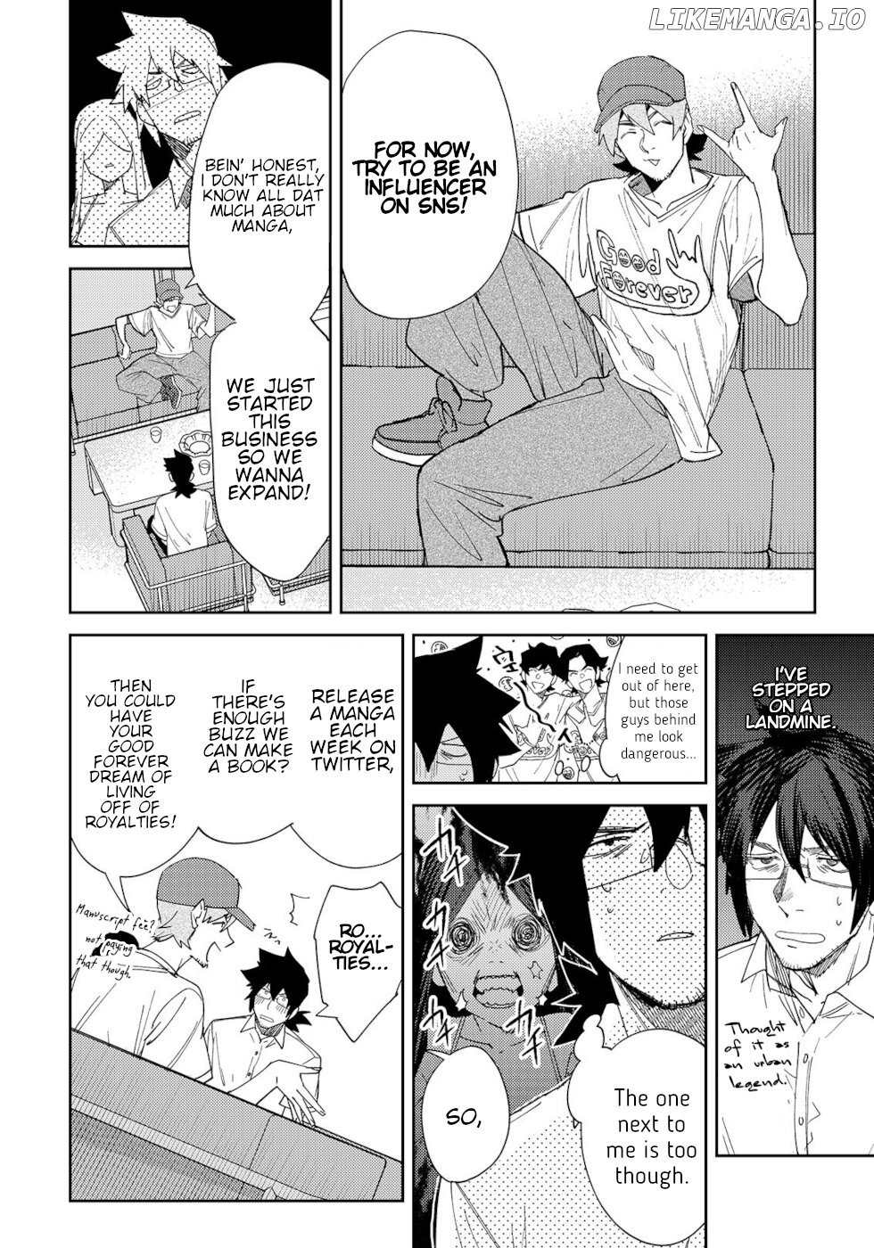 The Unpopular Mangaka And The Helpful Ghost chapter 28 - page 2