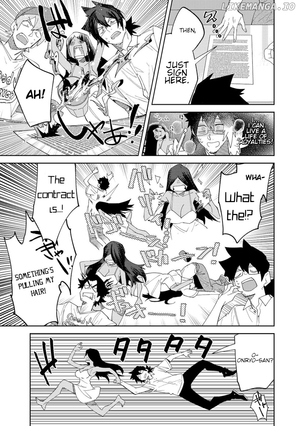 The Unpopular Mangaka And The Helpful Ghost chapter 28 - page 3