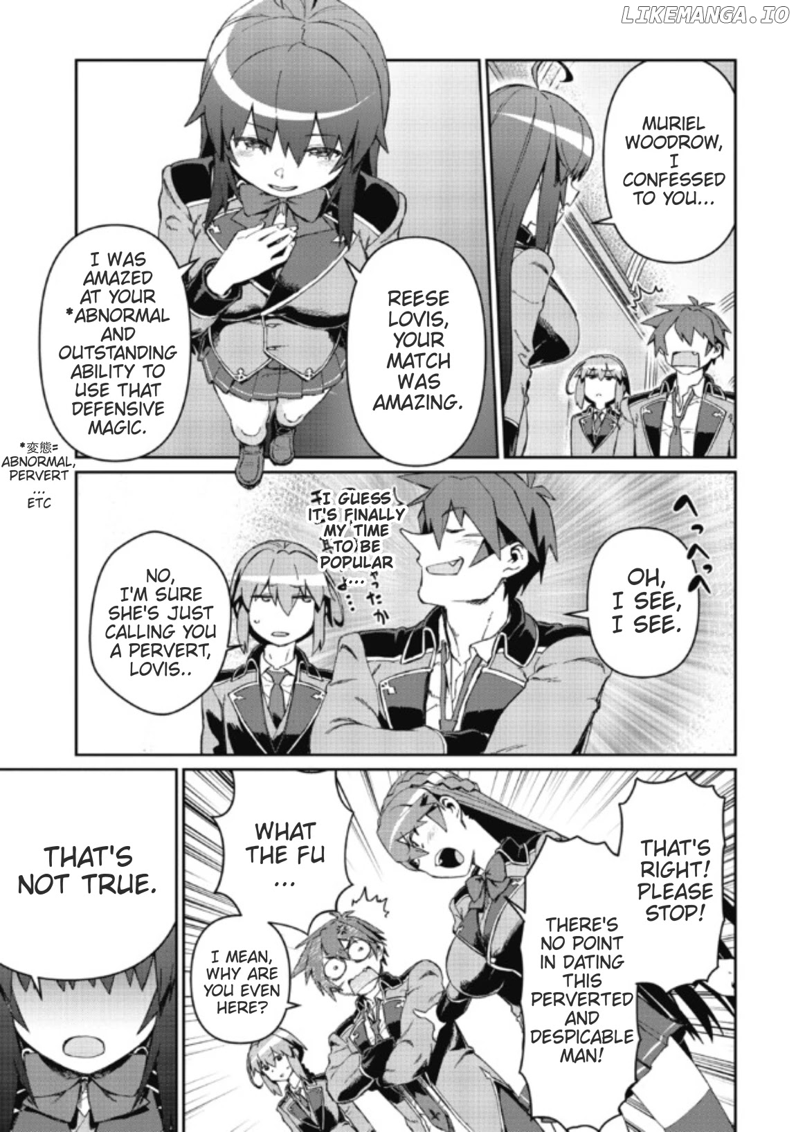 Great wise man's beloved pupils chapter 7.1 - page 8