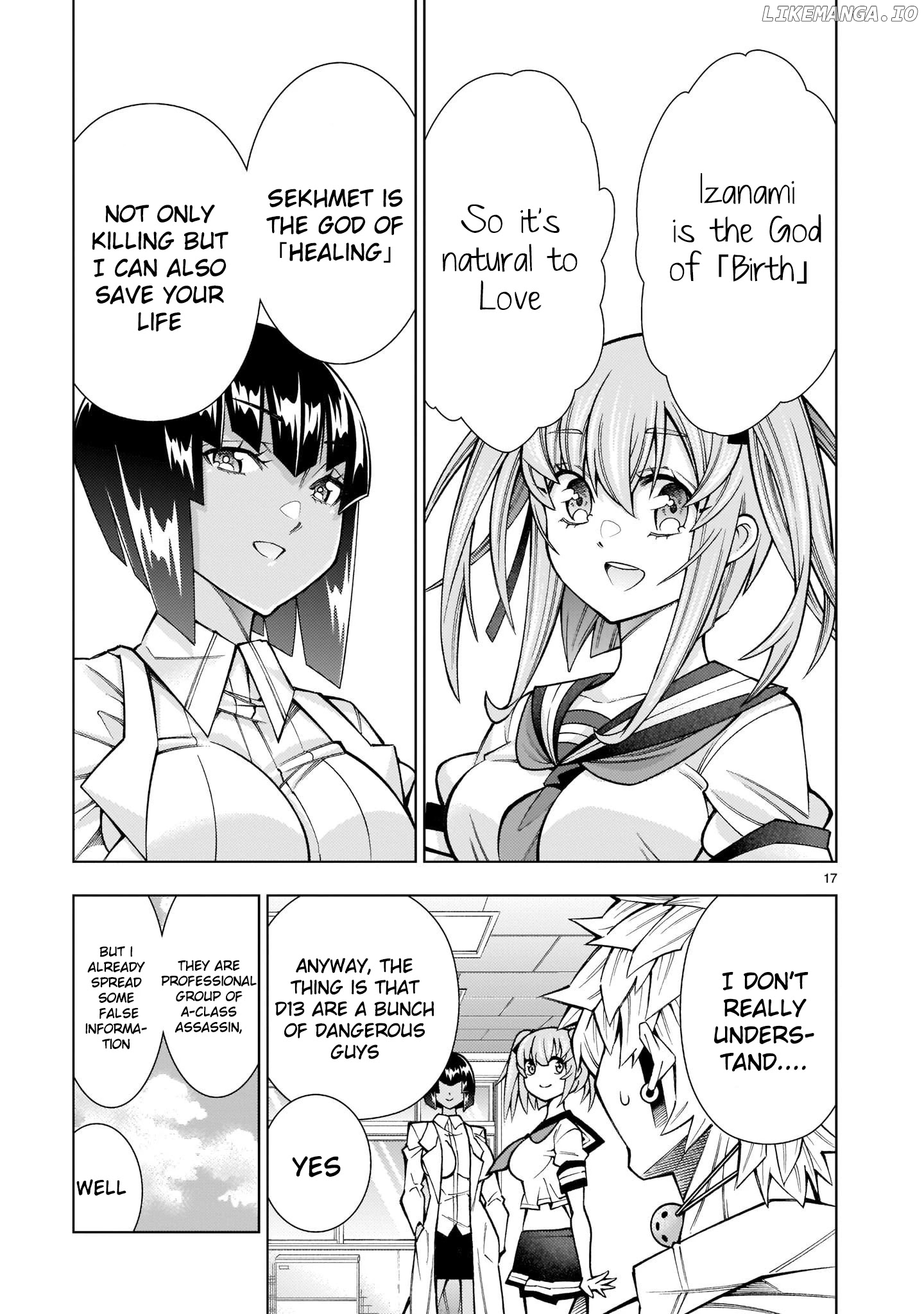 Shinigami Musume ha Peropero Shitai chapter 6 - page 16