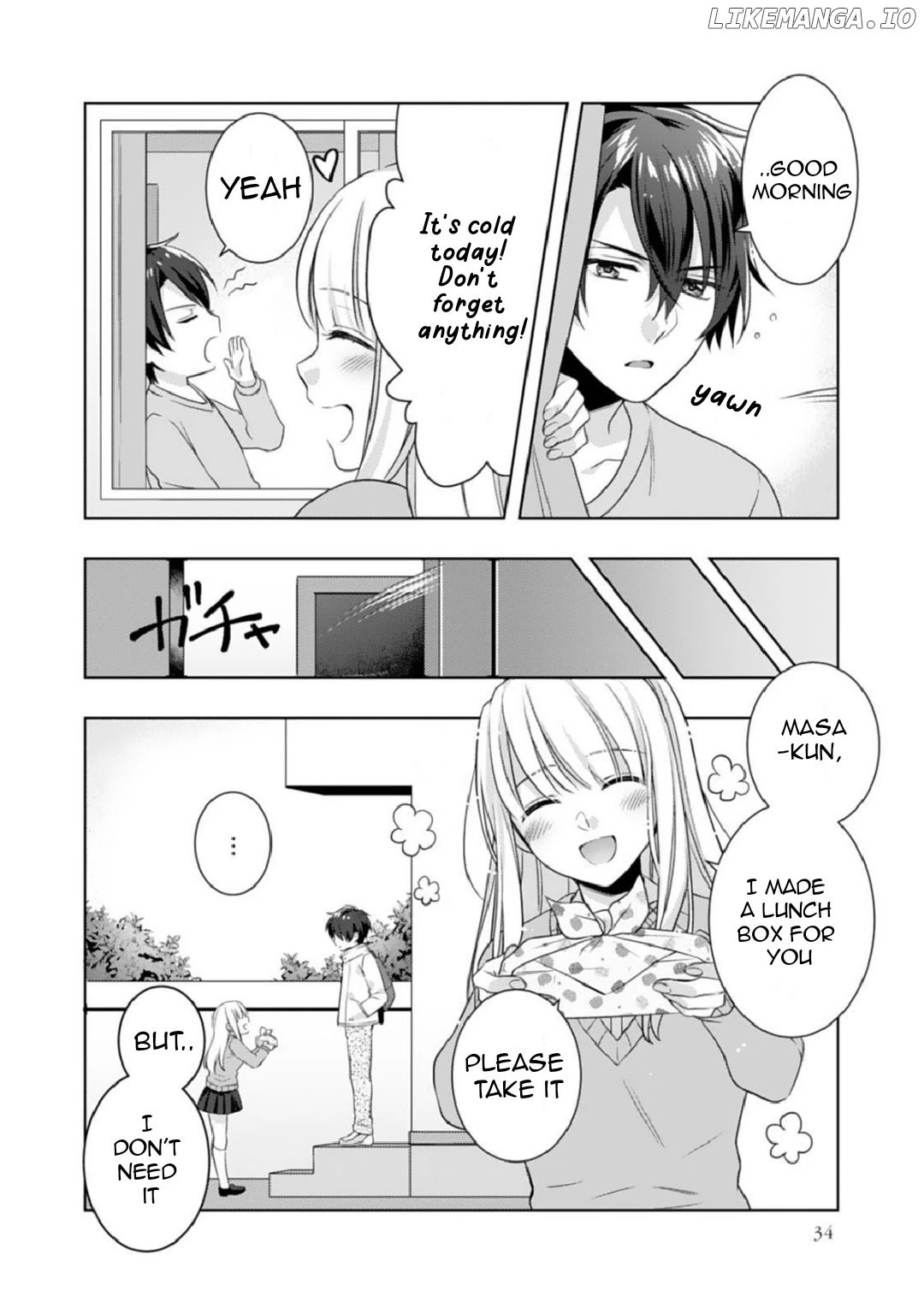 Kekkon Made Ecchi wa Kinshi!? Nengan no Shoya wo Mukaeta Futari no Ohanashi. chapter 2 - page 6